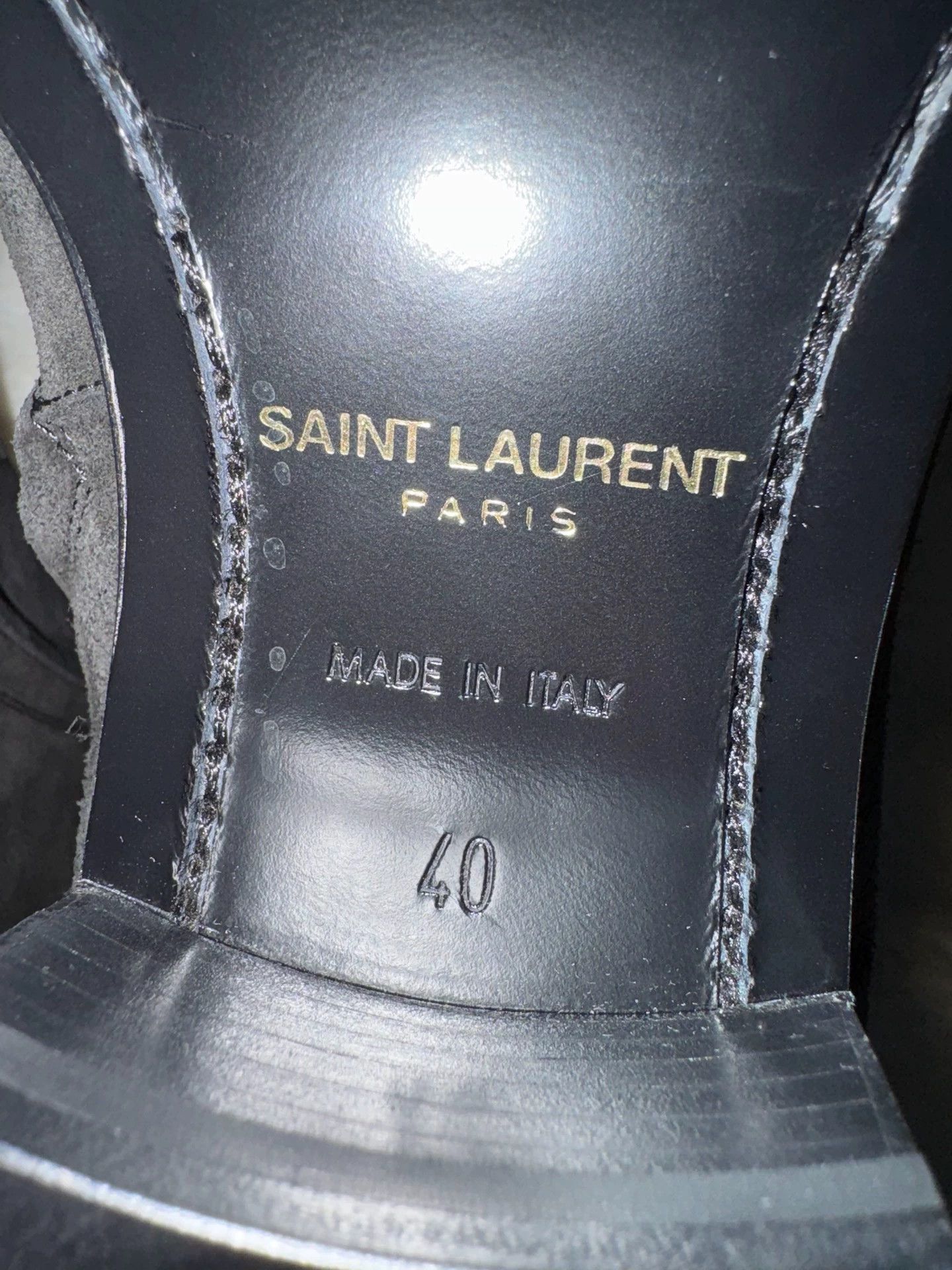 Saint Laurent Paris saint laurent paris leather boots Size US 7 / EU 40 - 5 Thumbnail