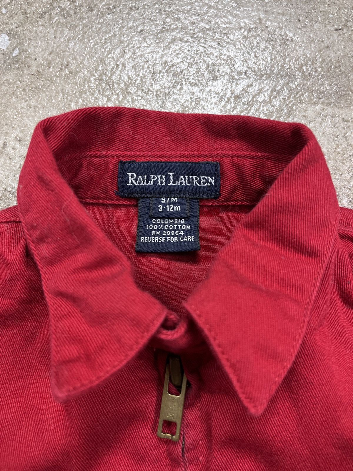 Polo Ralph Lauren KIDS SIZE RALPH LAUREN DENIM JACKET - LOT № 2257 Size US XXS / EU 40 - 4 Thumbnail