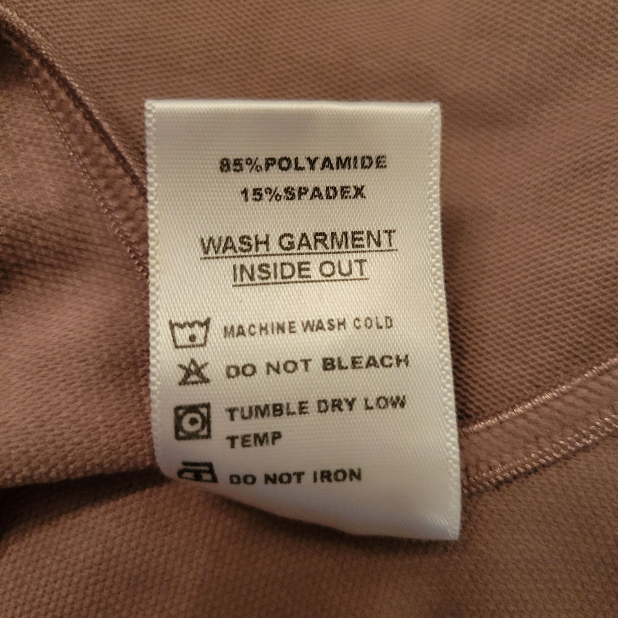 Other Tissini Colombia Bodysuit Shapewear L Brown V Neck Stretch S Size ONE SIZE - 4 Thumbnail