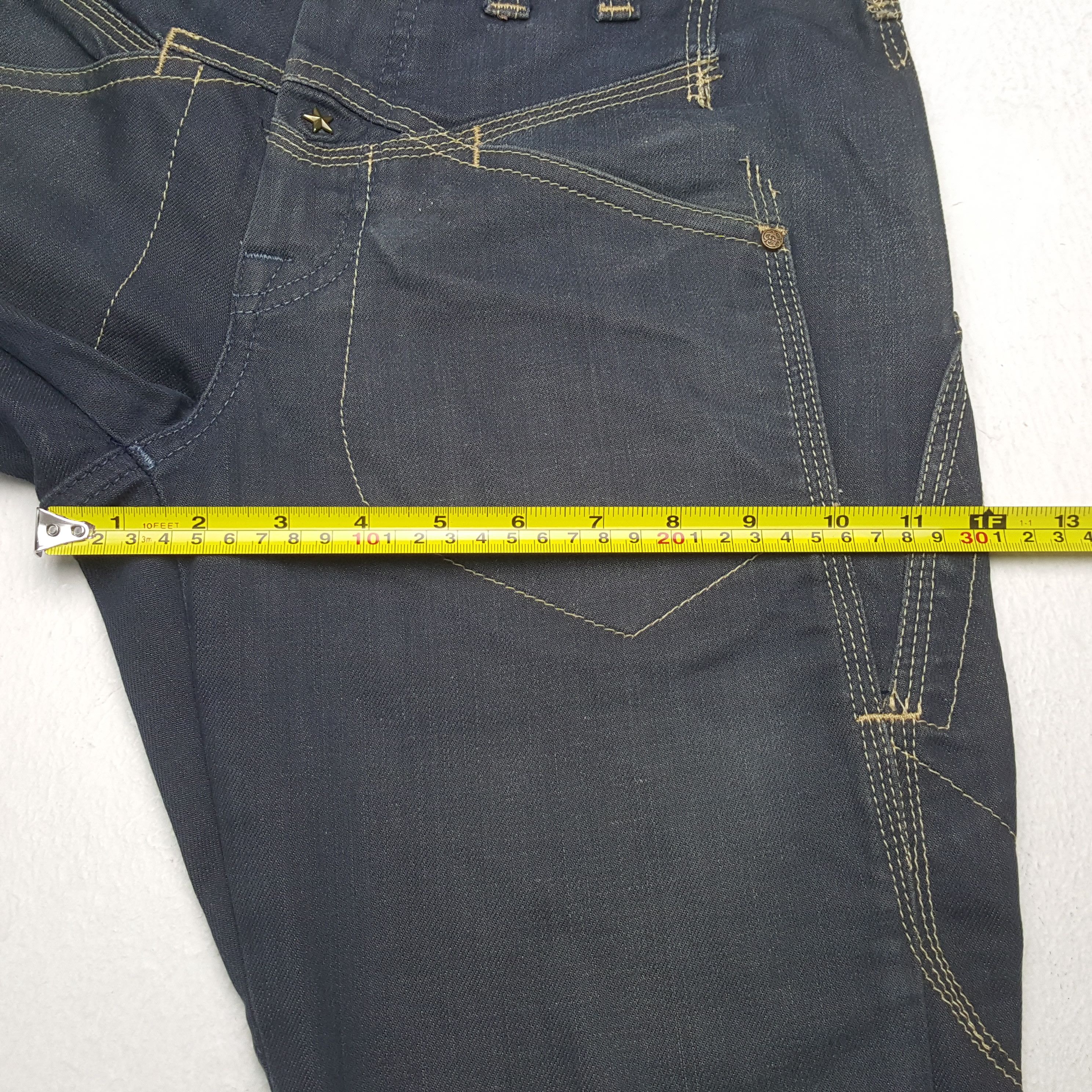 Marithe + Francois Girbaud Vintage Marithe Francois Girbaud MFG Designer Pants RR9 Size US 29 - 9 Thumbnail