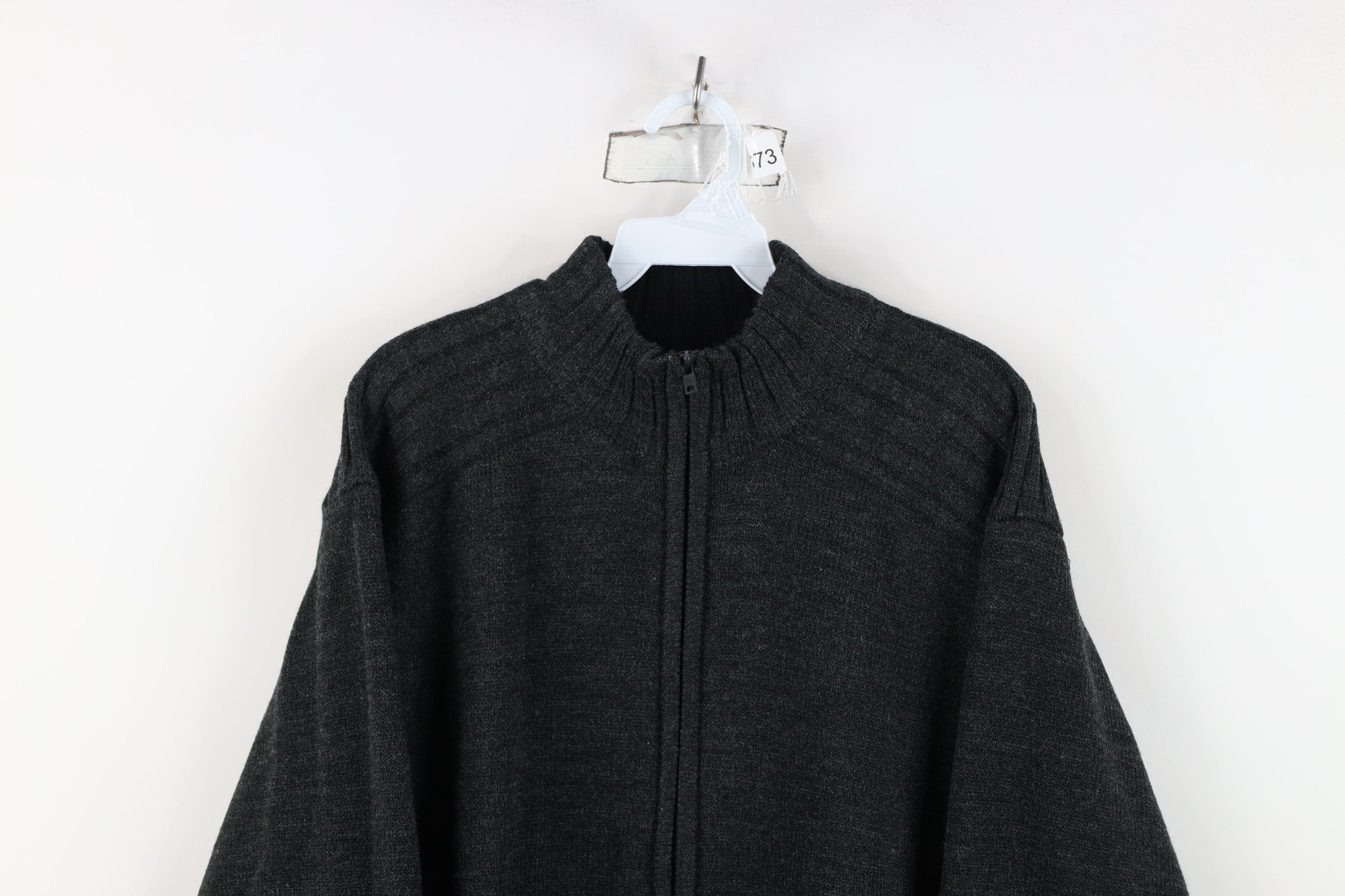 Ocean Pacific Vintage Ocean Pacific OP Surfing Knit Full Zip Sweater Gray Size US L / EU 52-54 / 3 - 2 Thumbnail
