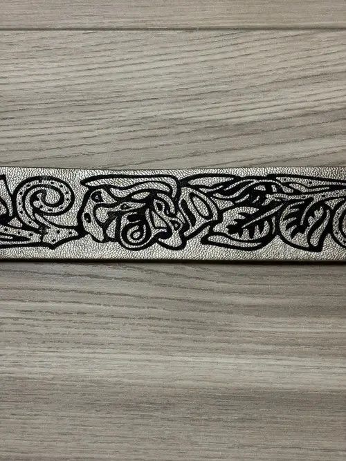 Japanese Brand Rose Buckle Belt Size 30 - 3 Thumbnail