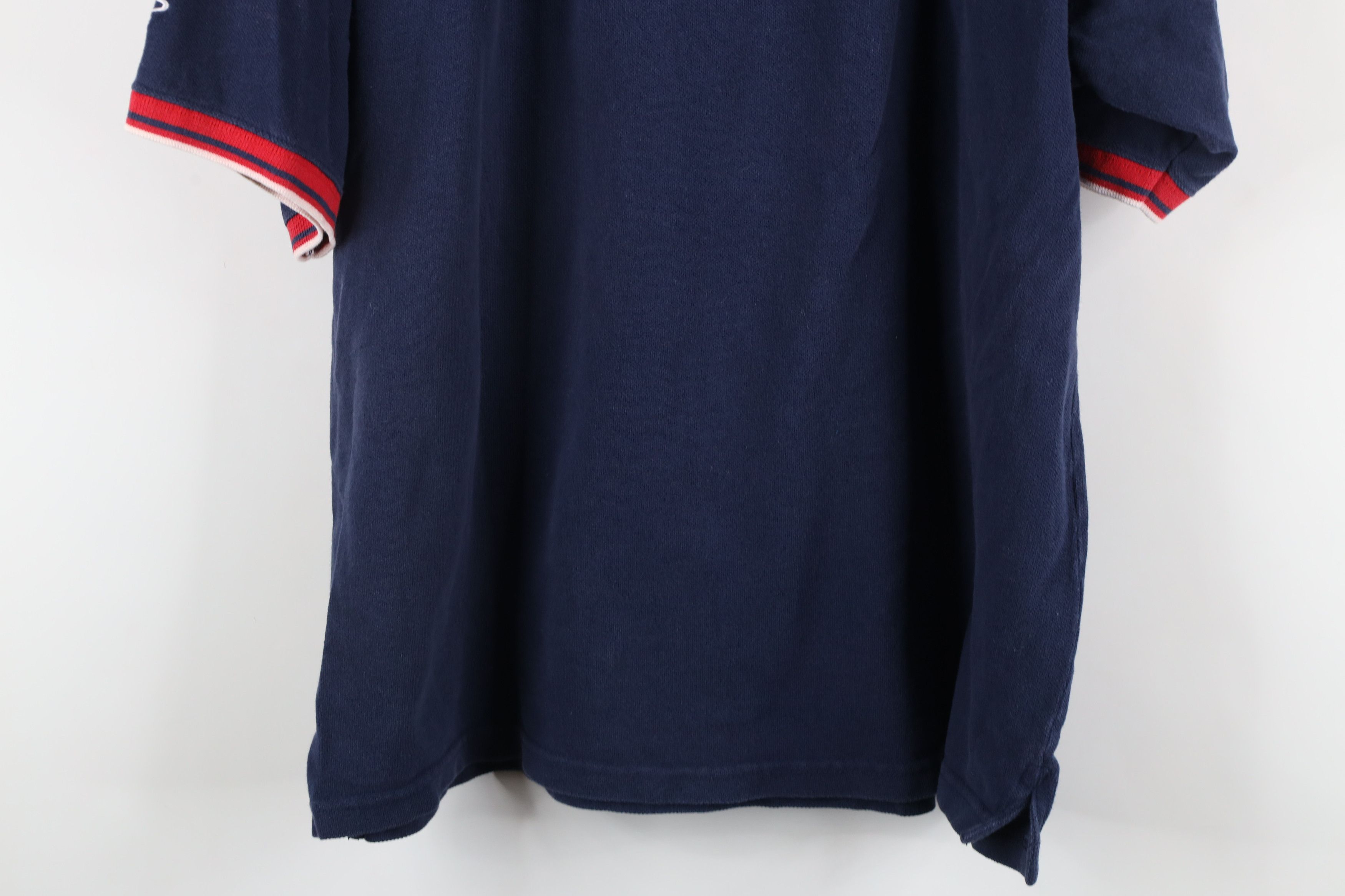 Vintage Vintage 90s Chief Wahoo Cleveland Indians Baseball Polo Blue Size US M / EU 48-50 / 2 - 11 Thumbnail