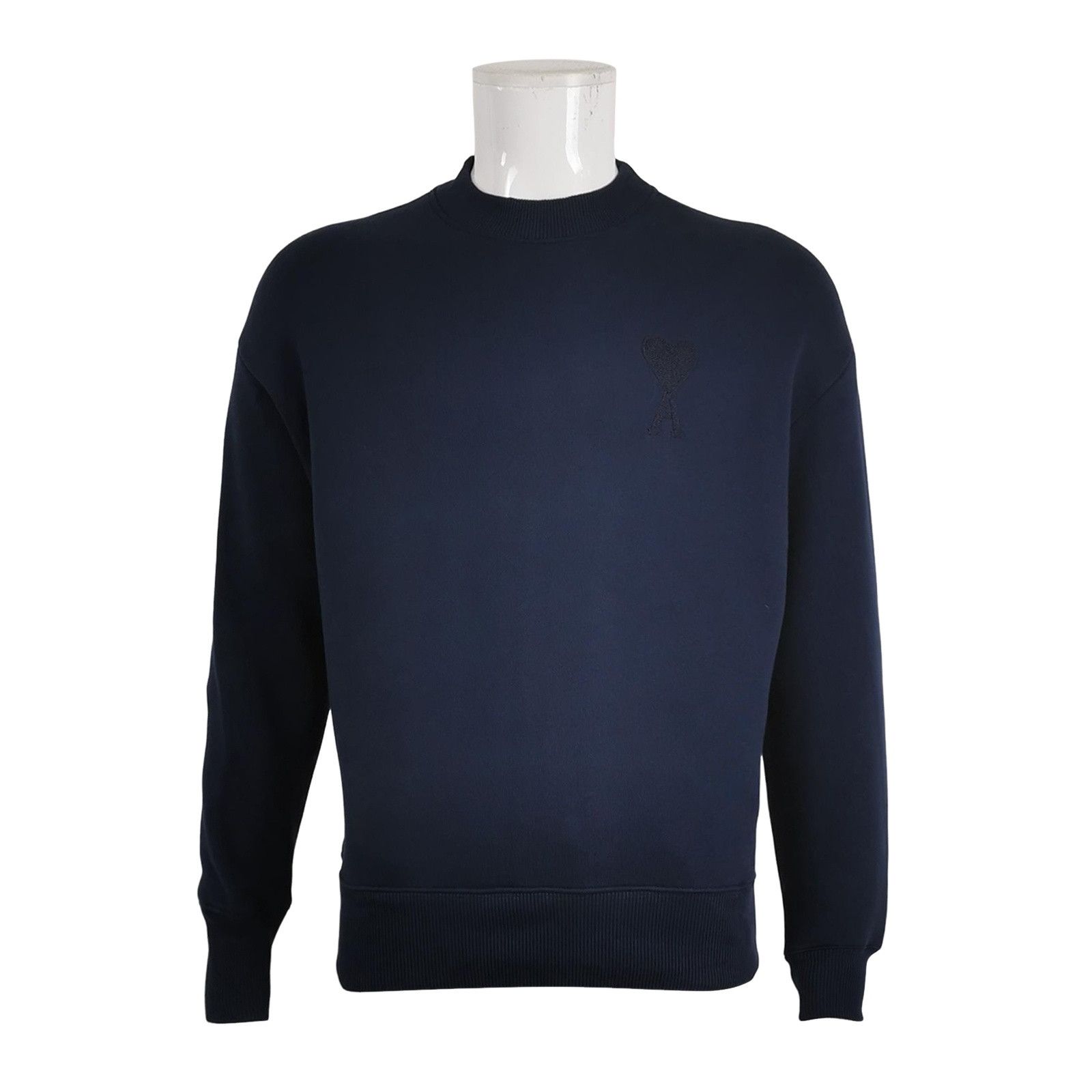 AMI AMI Navy Logo Sweatshirt Size XS Size US XS / EU 42 / 0 - 1 Thumbnail