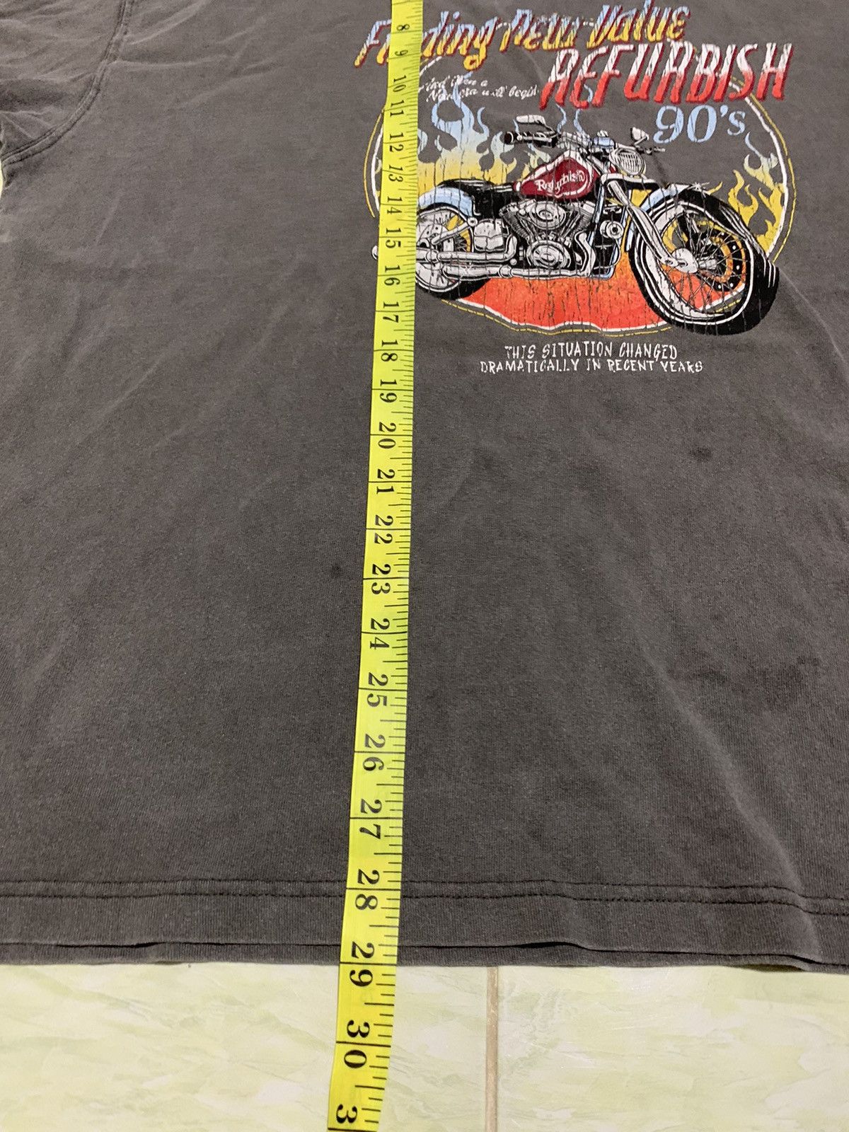 Japanese Brand Back number Refurbish Tee Size US L / EU 52-54 / 3 - 8 Thumbnail