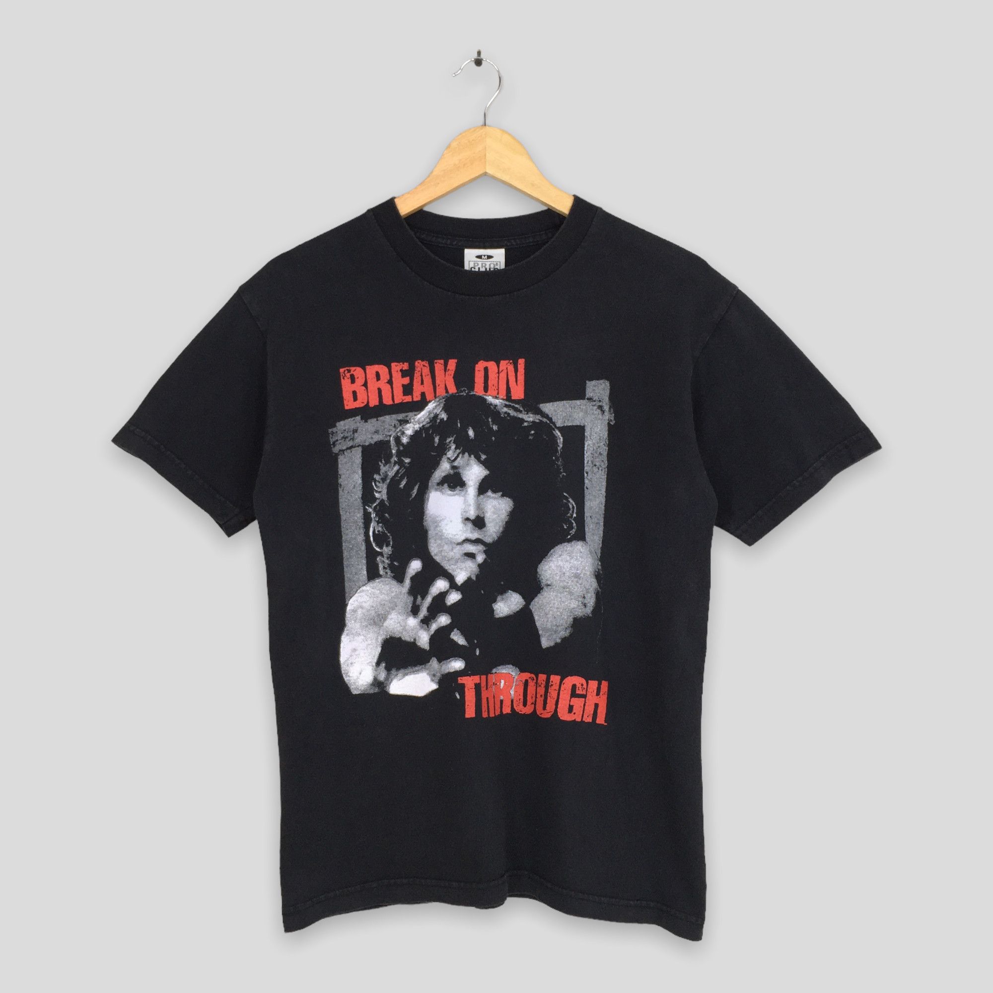 Band Tees × Vintage Vintage 90's The Doors Break On Through Tshirt Medium Size US M / EU 48-50 / 2 - 1 Thumbnail
