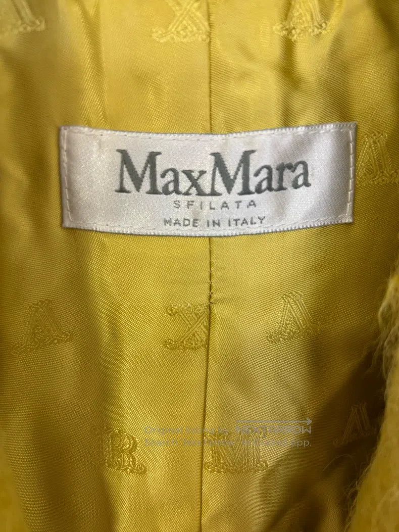 Max Mara Max Mara Yellow Coat Jacket Size XXS / US 00 / IT 34 - 3 Thumbnail