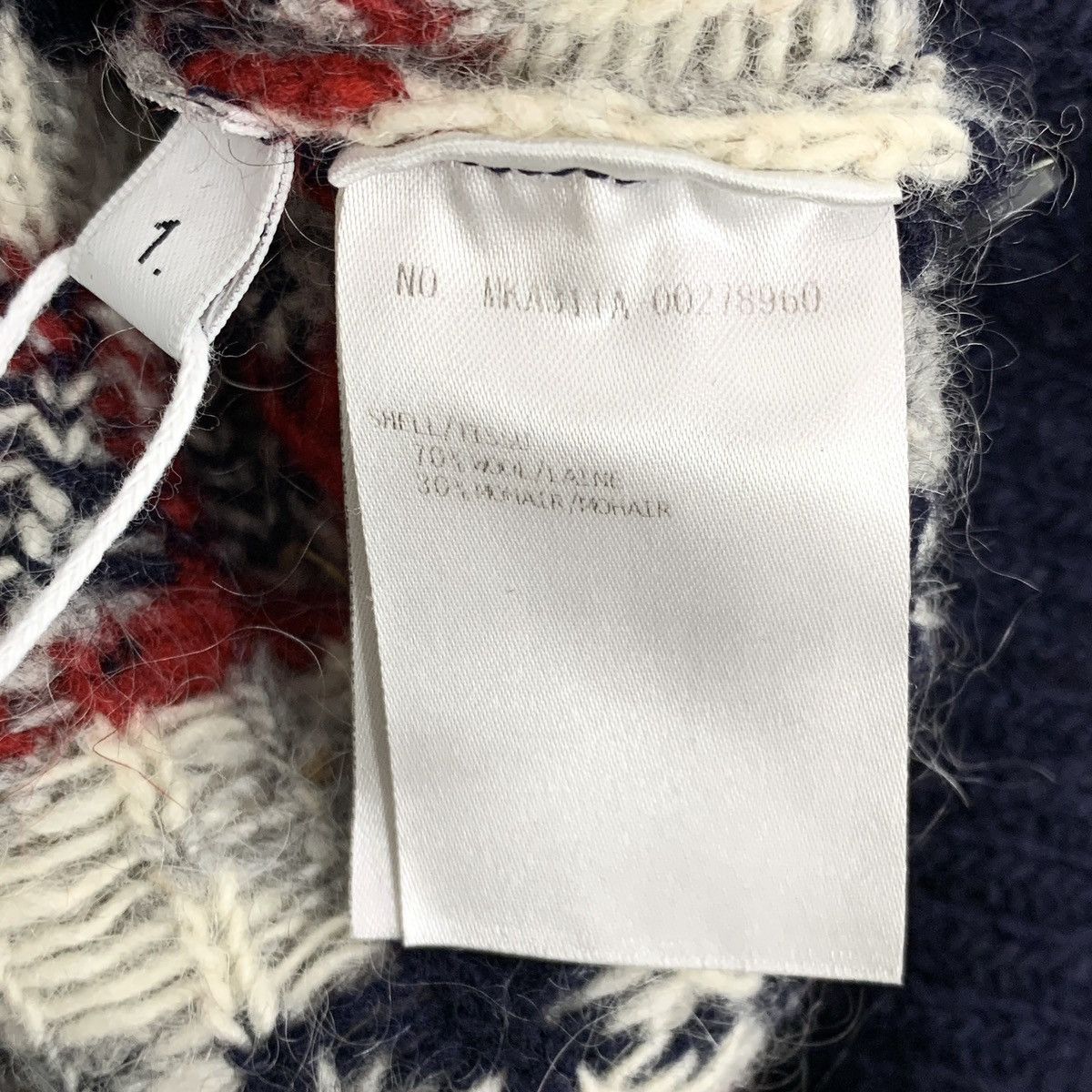Thom Browne Thom Browne Color Wool Long Sleeve Knit Sweater K26WX Size S / US 4 / IT 40 - 6 Thumbnail