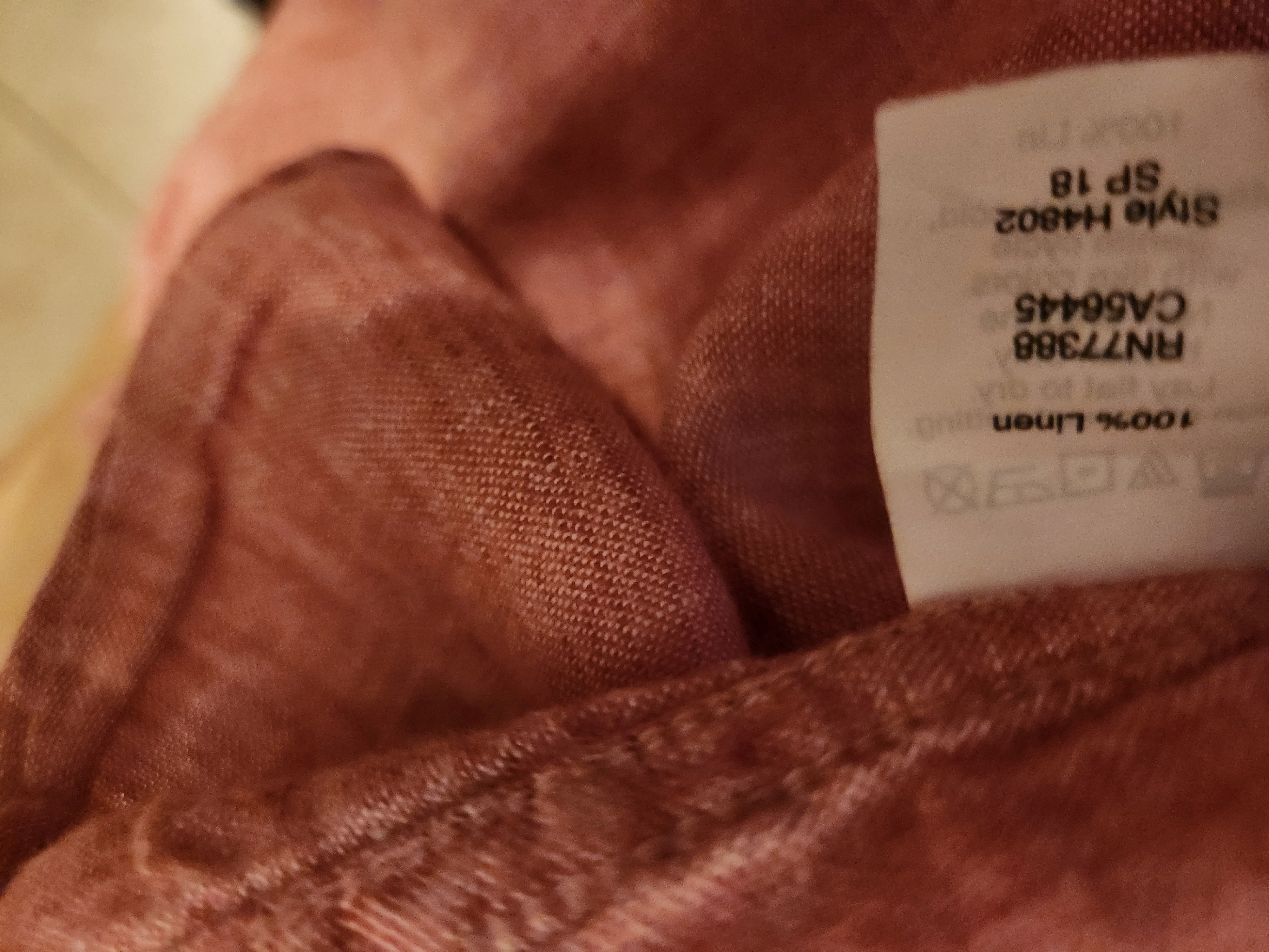 J.Crew 100% Linen Men's Pink Short Sleeve Shirt Size US L / EU 52-54 / 3 - 4 Thumbnail