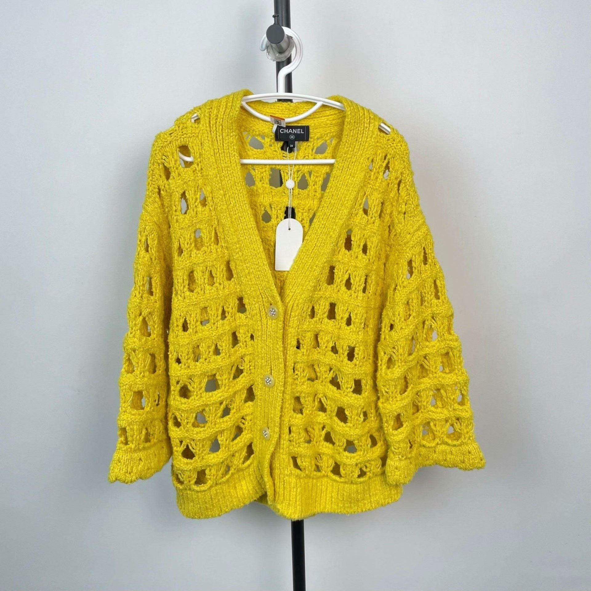Chanel Chanel Yellow Light Jacket 36 Men Size US S / EU 44-46 / 1 - 1 Thumbnail
