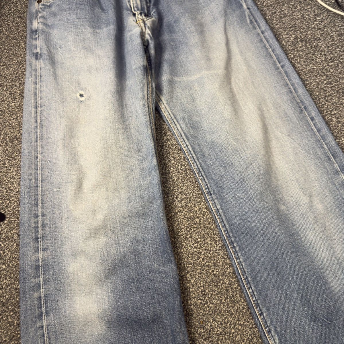 Lee × Number (N)ine Vintage Selvedge 70s Lee Rider Light Aging Wash Denim W32 Size US 32 / EU 48 - 4 Thumbnail