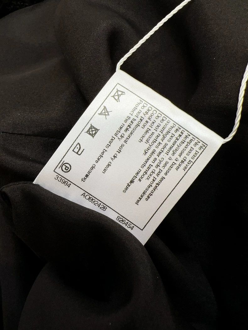 Chanel Chanel Classic black tassel skirt Size 24" / US 00 / IT 34 - 7 Thumbnail