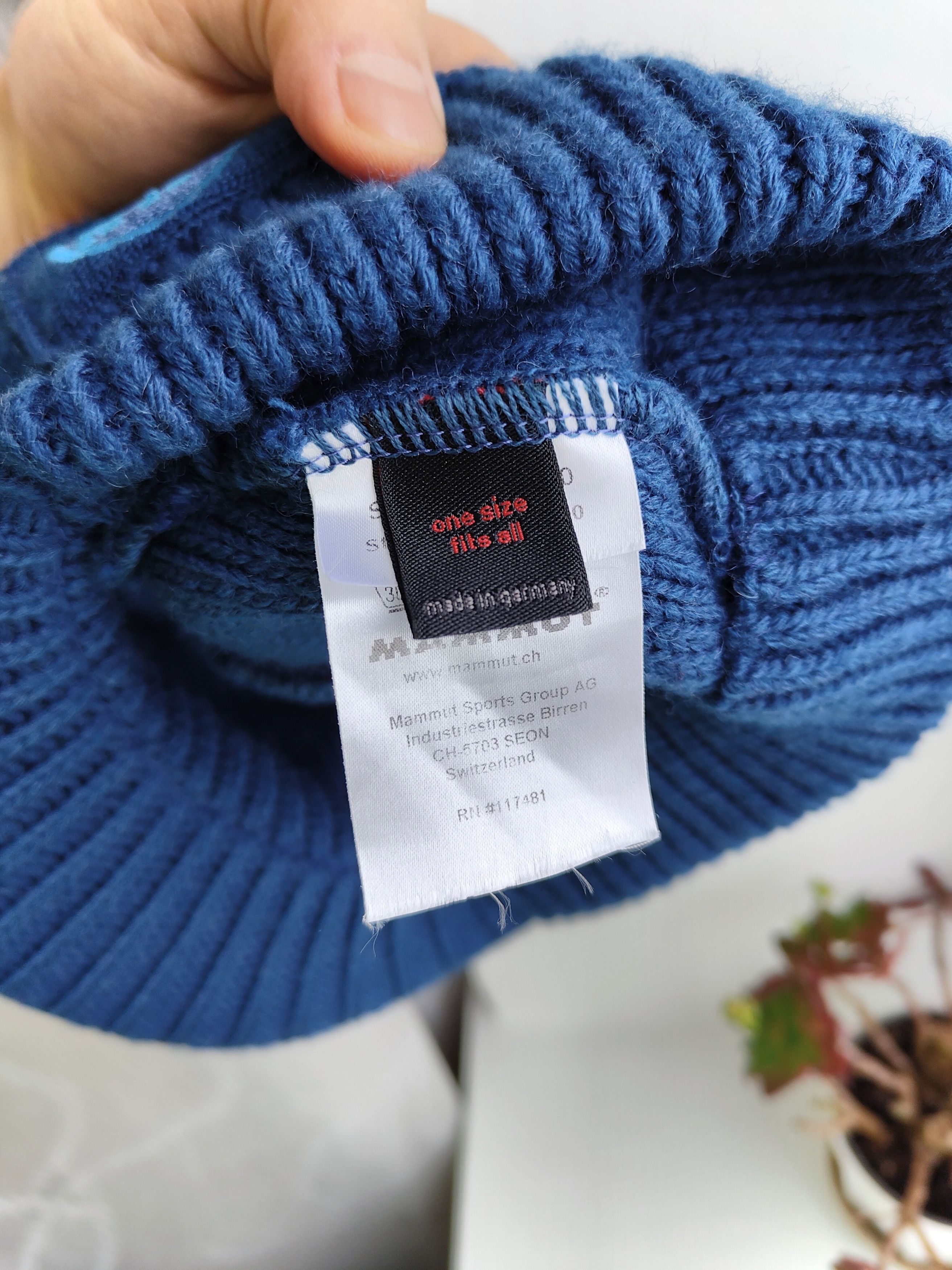 Mammut Vintage Mammut Visor Beanie Knitted Hat Jeep Cap Peaked Hat Size ONE SIZE - 8 Thumbnail