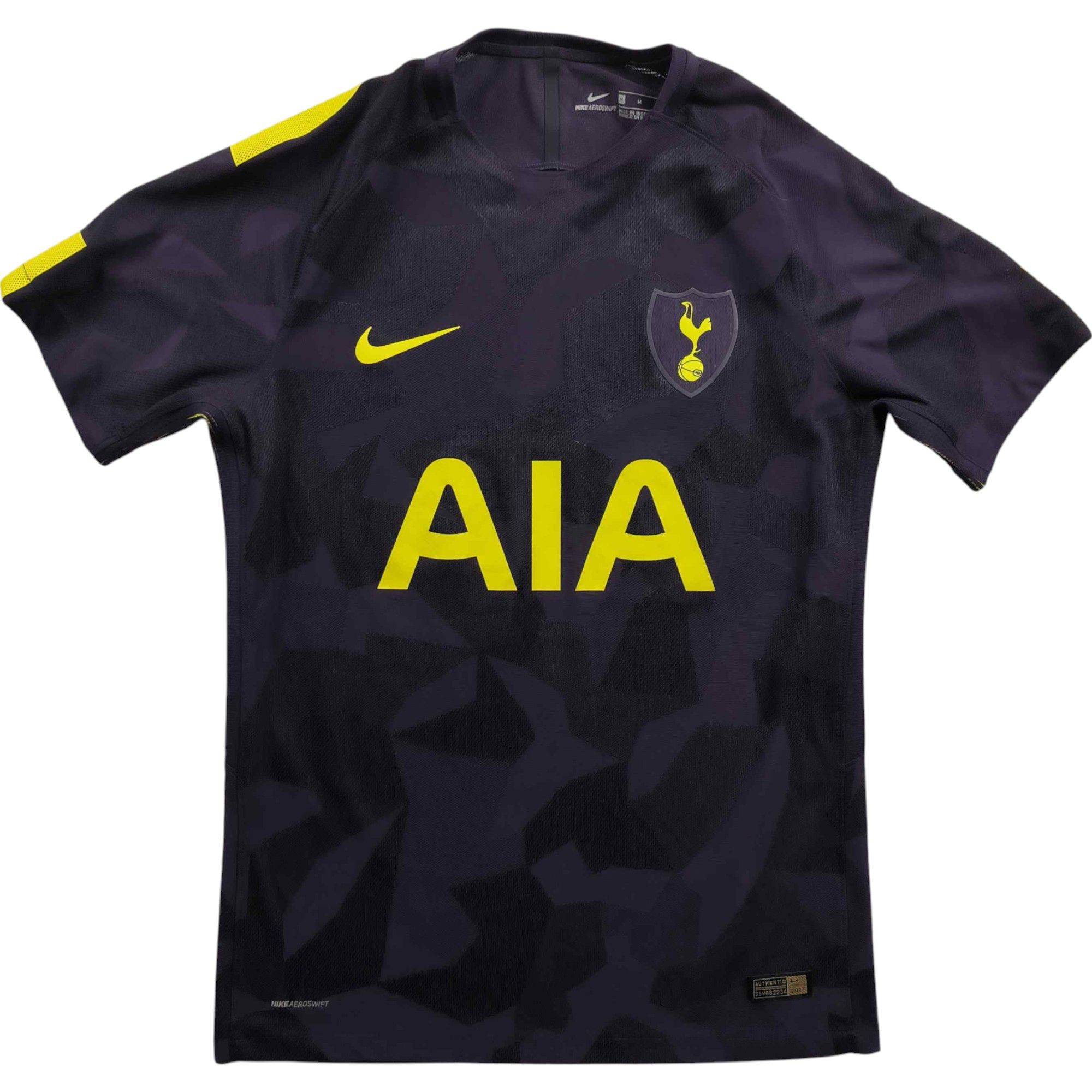 Nike Totttenham Hotspur 2017-18 third Aeroswift football jersey M Size US M / EU 48-50 / 2 - 1 Thumbnail