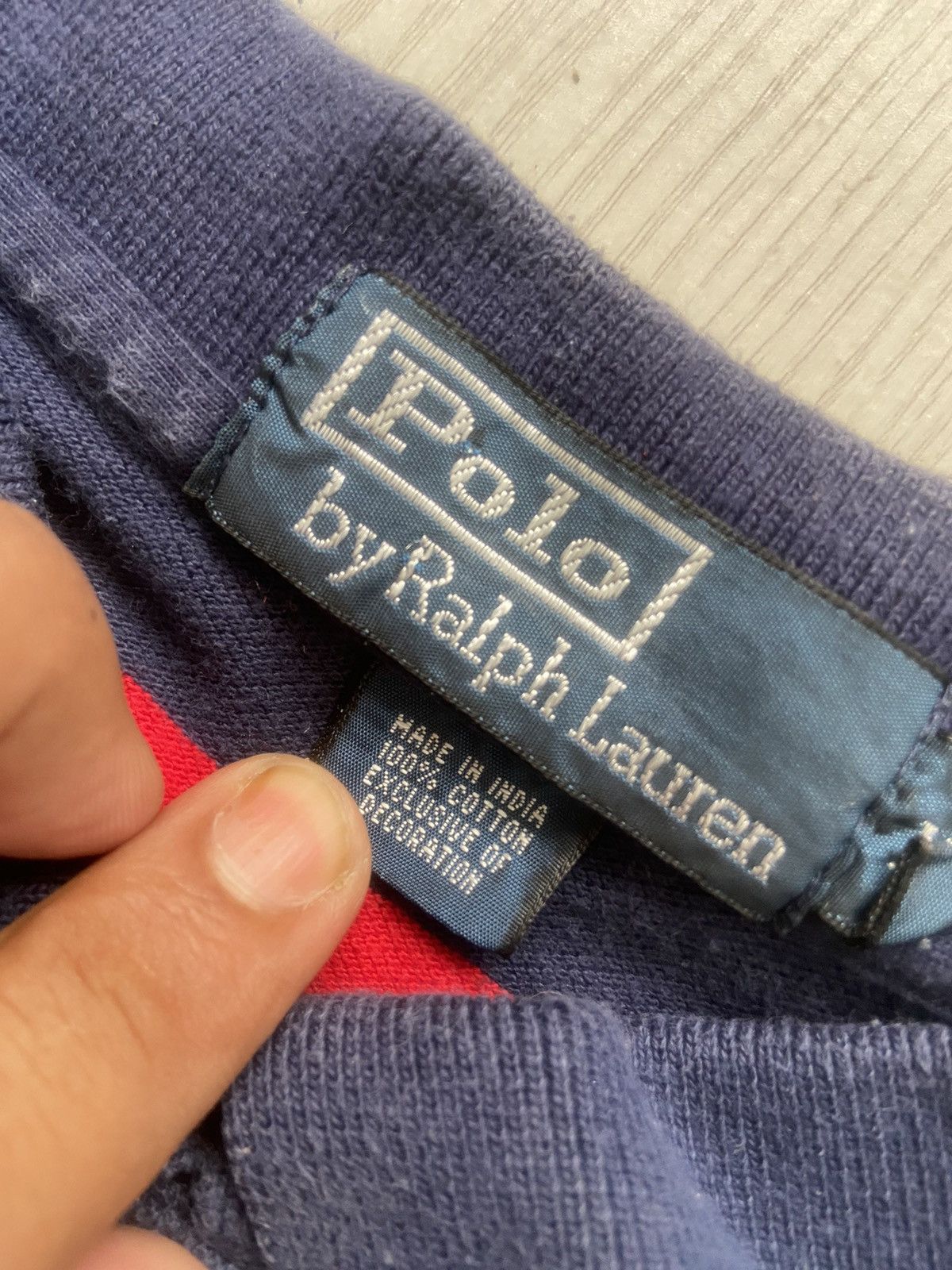 Polo Ralph Lauren Vintage 1990’s Polo Ralph Lauren Small Pony Polo Shirt Size US XL / EU 56 / 4 - 4 Thumbnail