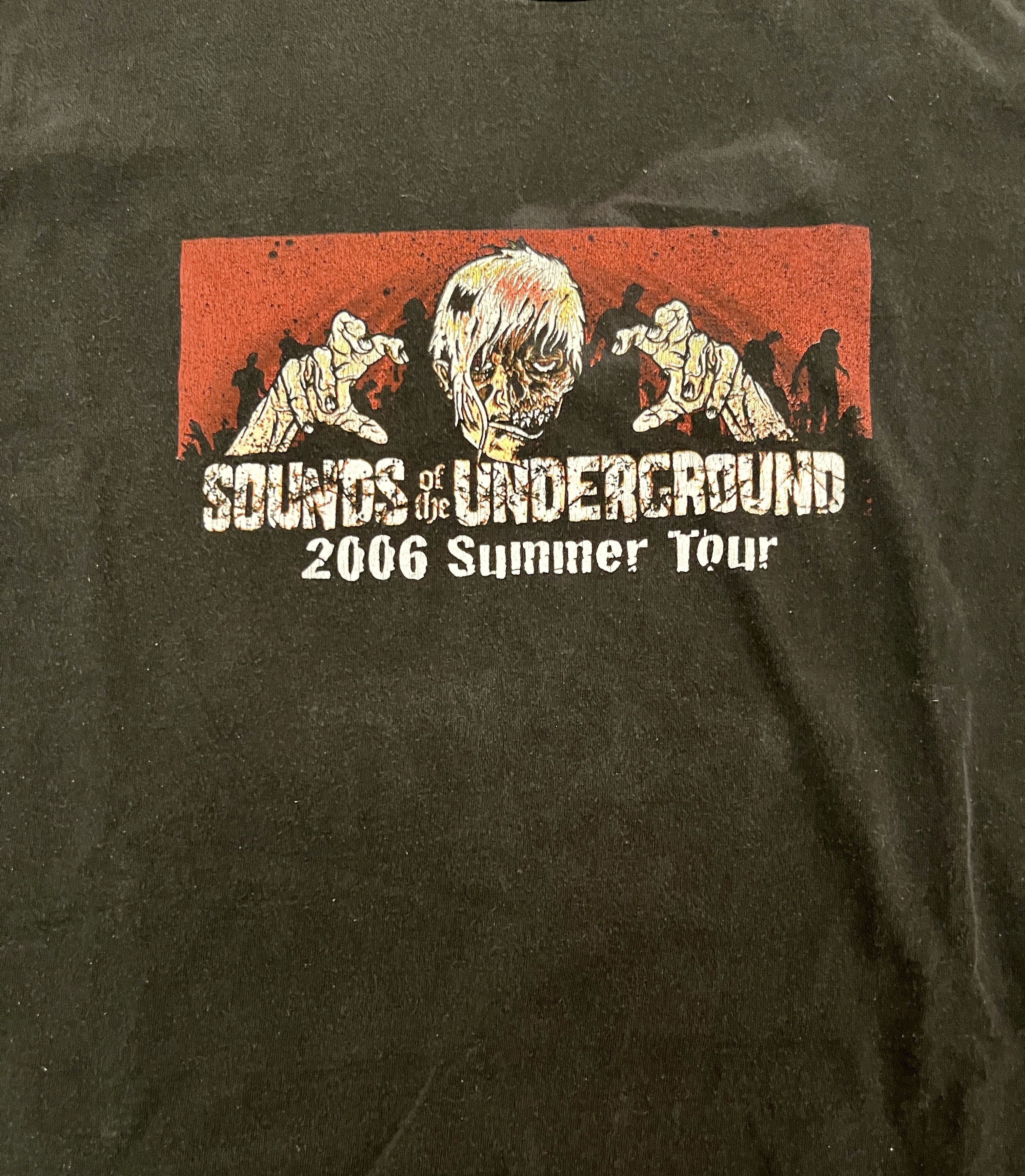 Vintage VTG 2006 Sounds of the Underground Tour Tee - Murina USA Size US XL / EU 56 / 4 - 5 Thumbnail