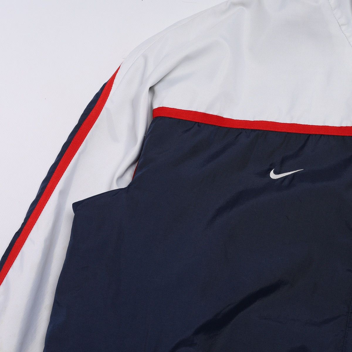 Nike Nike Vintage France Team Soccer Football Jacket Track Top Size US XL / EU 56 / 4 - 6 Thumbnail
