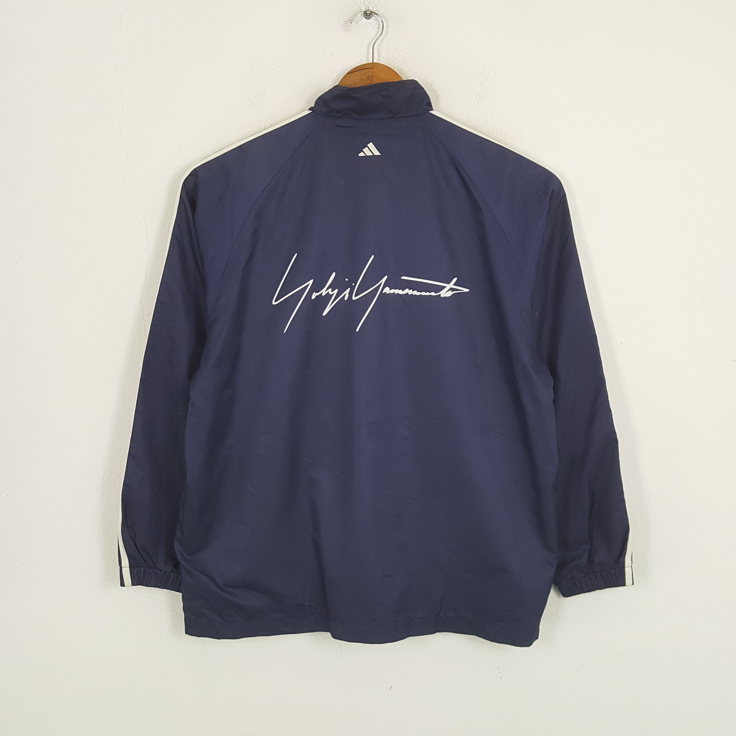 Adidas × Vintage × Yohji Yamamoto Vintage ADIDAS x YOHJI YAMAMOTO Brand Custom Sweater Size US XL / EU 56 / 4 - 1 Thumbnail