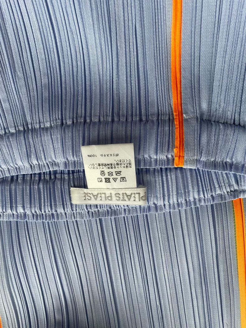 Issey Miyake Issey Miyake size:3 Blue pleated skirt Size 42" / US 20 - 5 Thumbnail