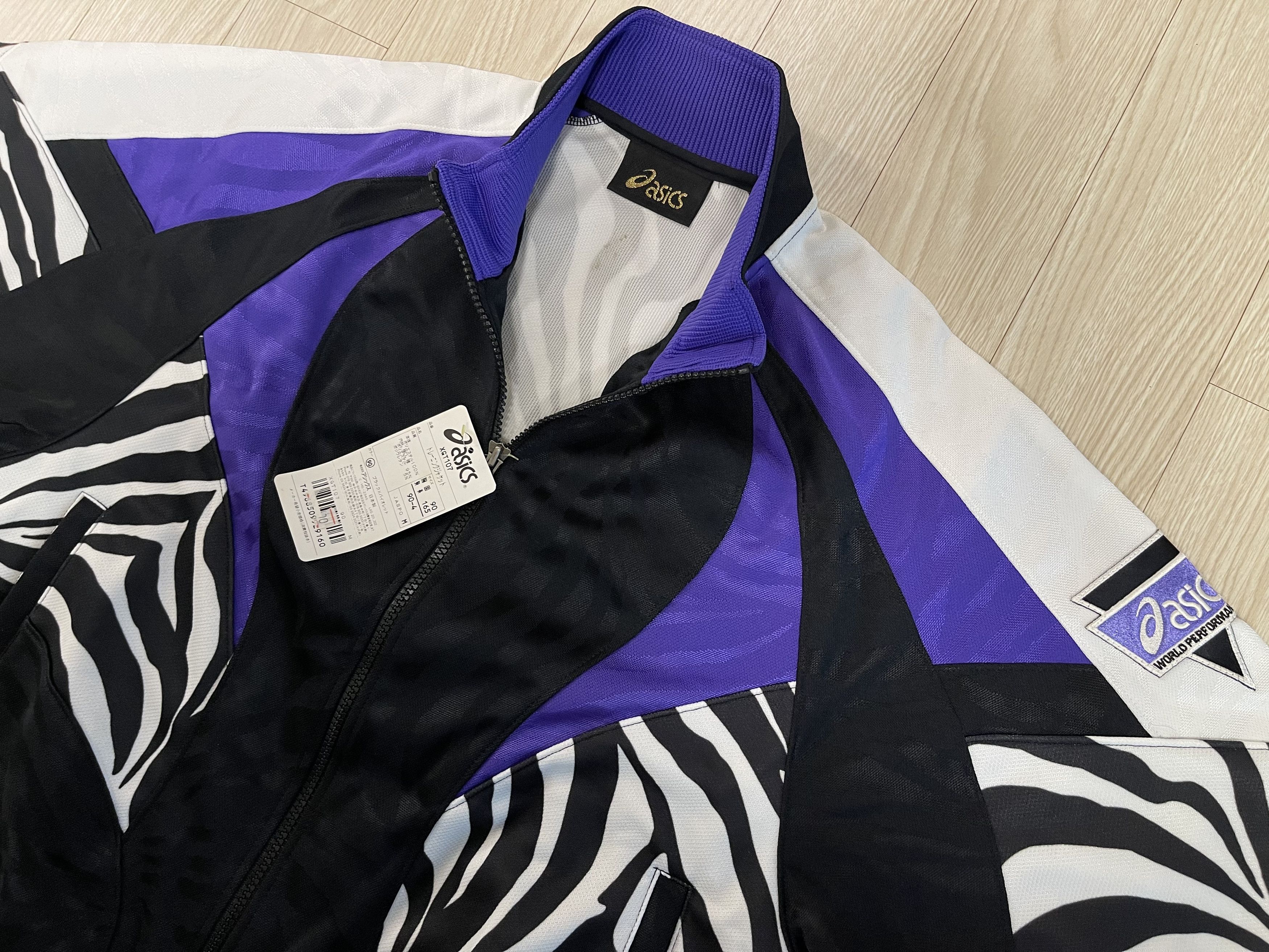 Asics ASICS ZEBRA Old Japan Edition 90’s Vintage Track Top Set Size M / US 6-8 / IT 42-44 - 3 Thumbnail