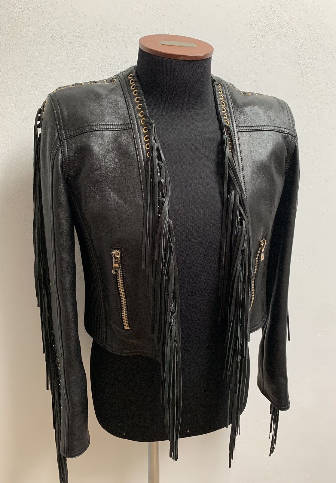 Balmain Balmain Leather Jacket Size XL / US 12-14 / IT 48-50 - 2 Thumbnail