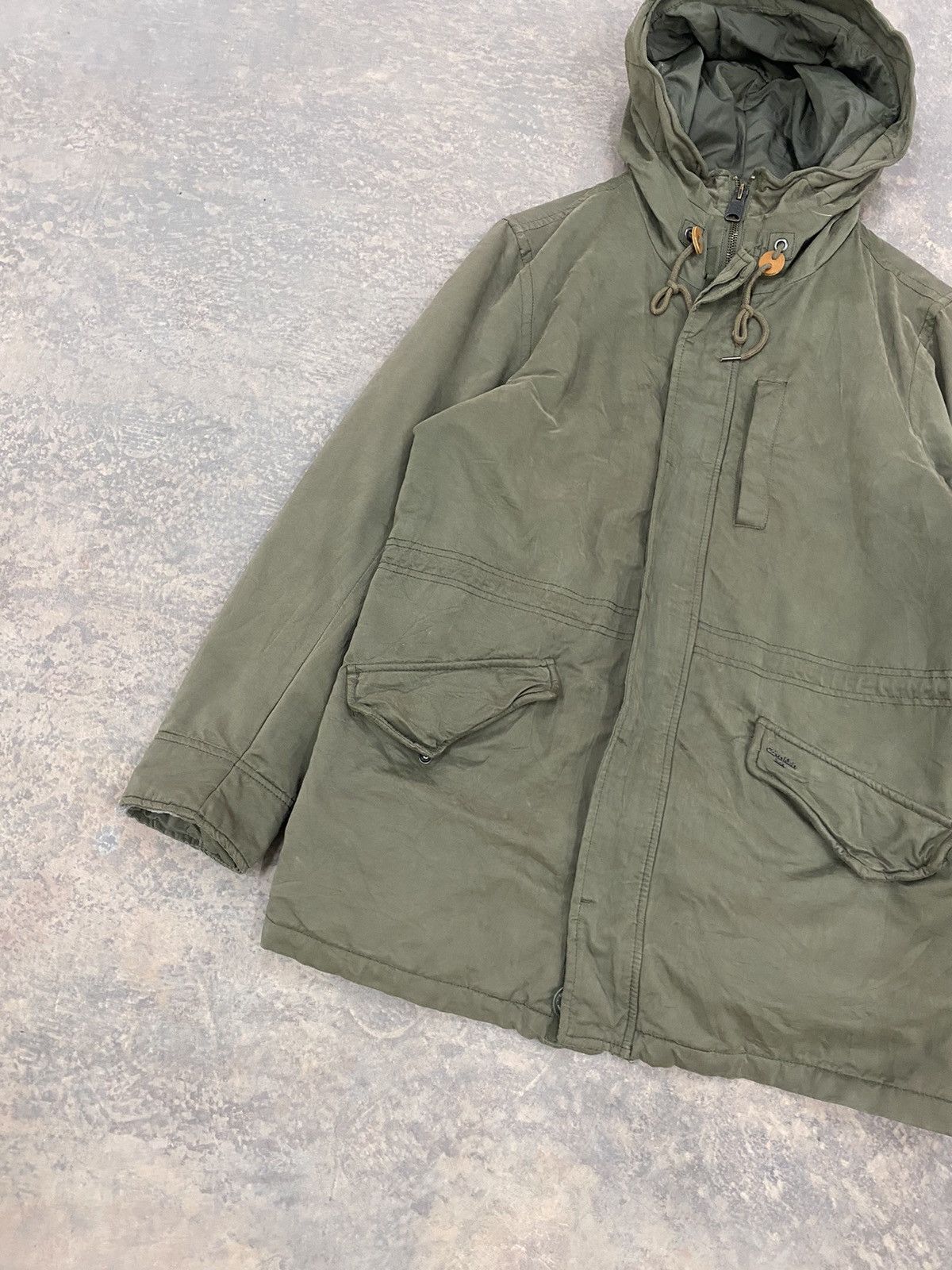 Calvin Klein CALVIN KLEIN CK MILITARY PARKA ARMY WINTER LGB JACKET Size US L / EU 52-54 / 3 - 3 Thumbnail