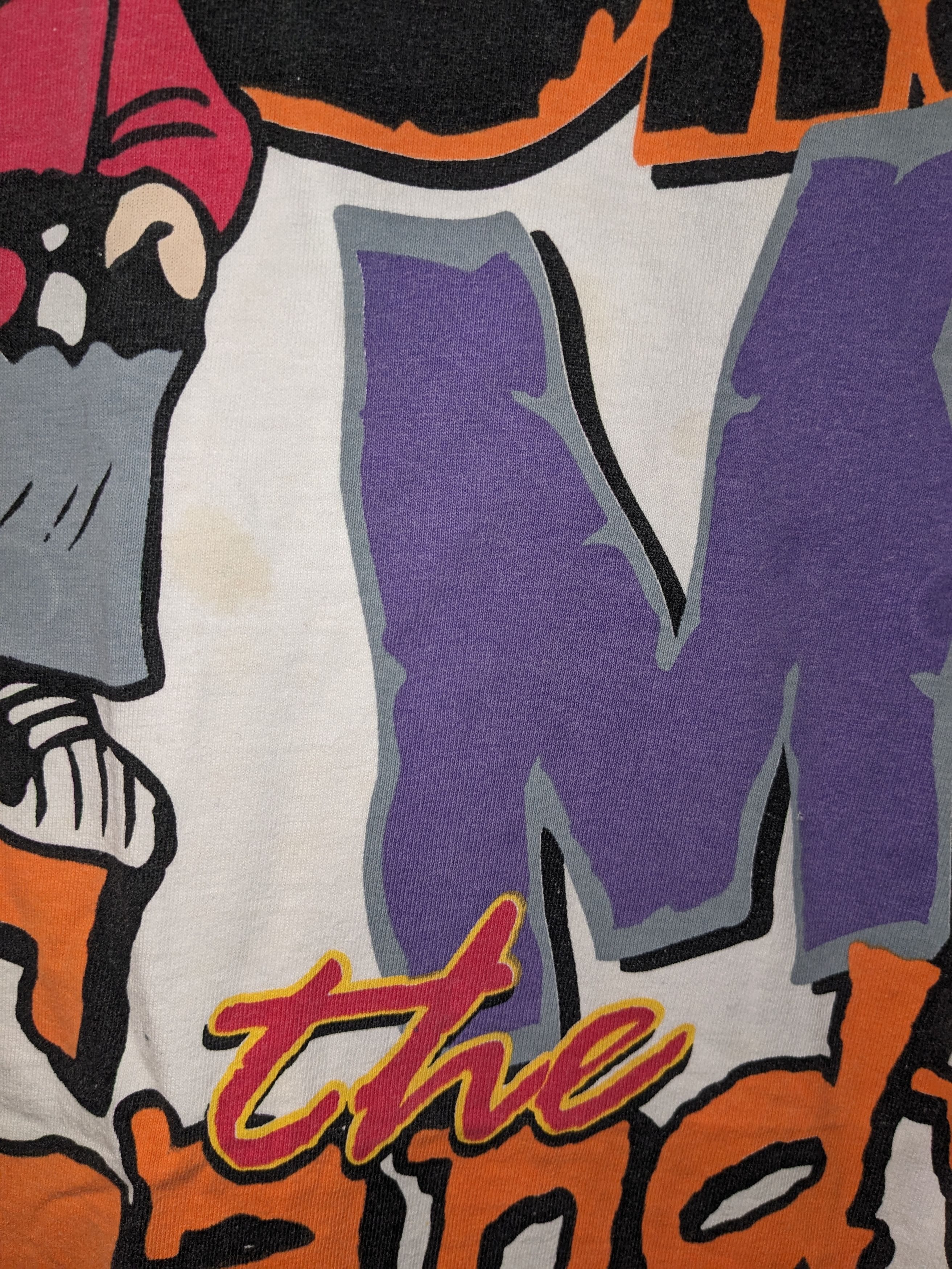 Gildan × Vintage Vintage 90s Show me the Candy Halloween Trick Treat T-Shirt Size US L / EU 52-54 / 3 - 8 Thumbnail