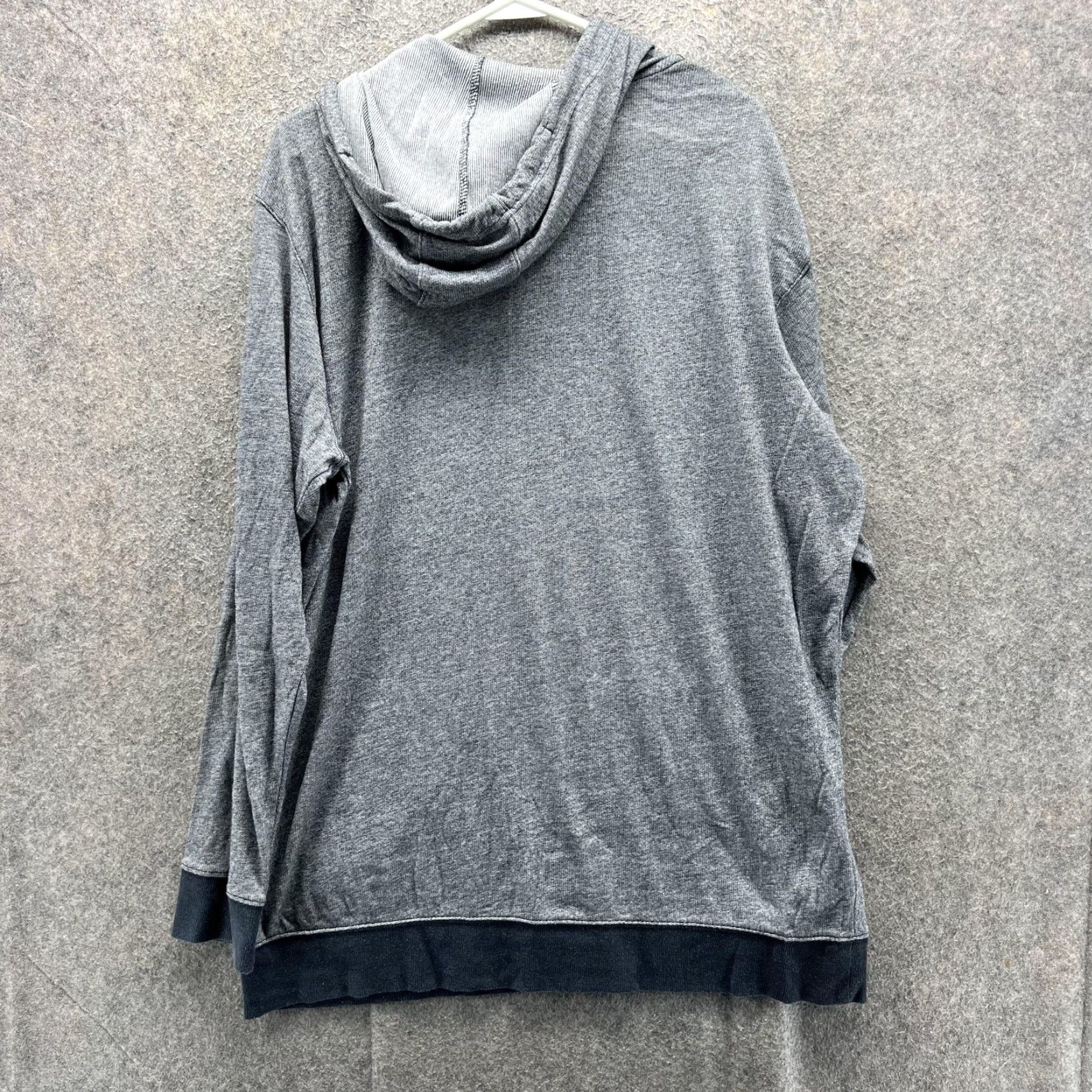Logo 7 Columbia Hoodie Mens 2XL Gray Full Zip Knit Sweatshirt Pockets Casual Logo Zip Front Crow Neck Crew Neck Size US XXL / EU 58 / 5 - 2 Thumbnail