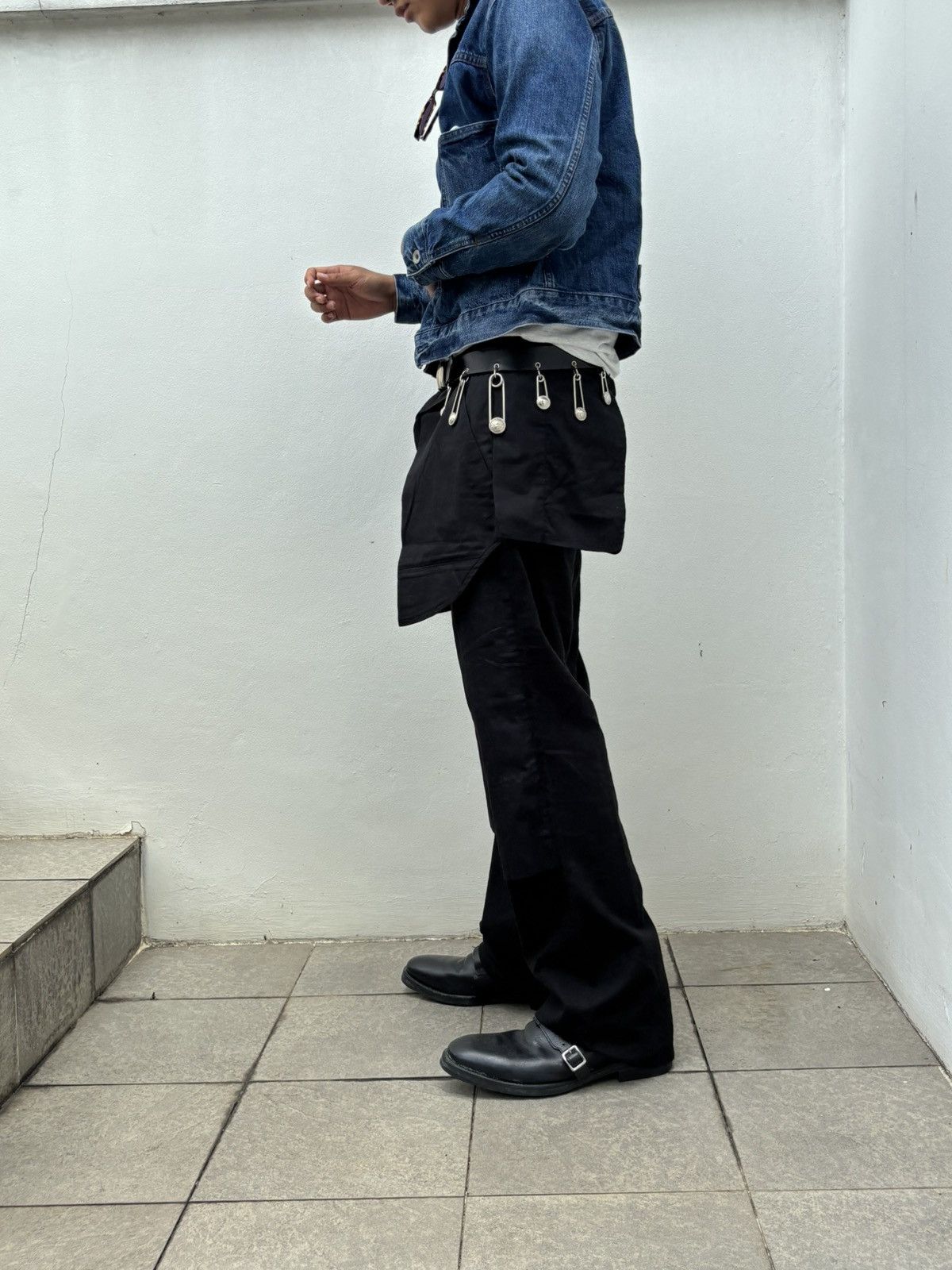 Helmut Lang SS03 RUNWAY SAMPLE Inside Out Trousers Size US 32 / EU 48 - 13 Thumbnail