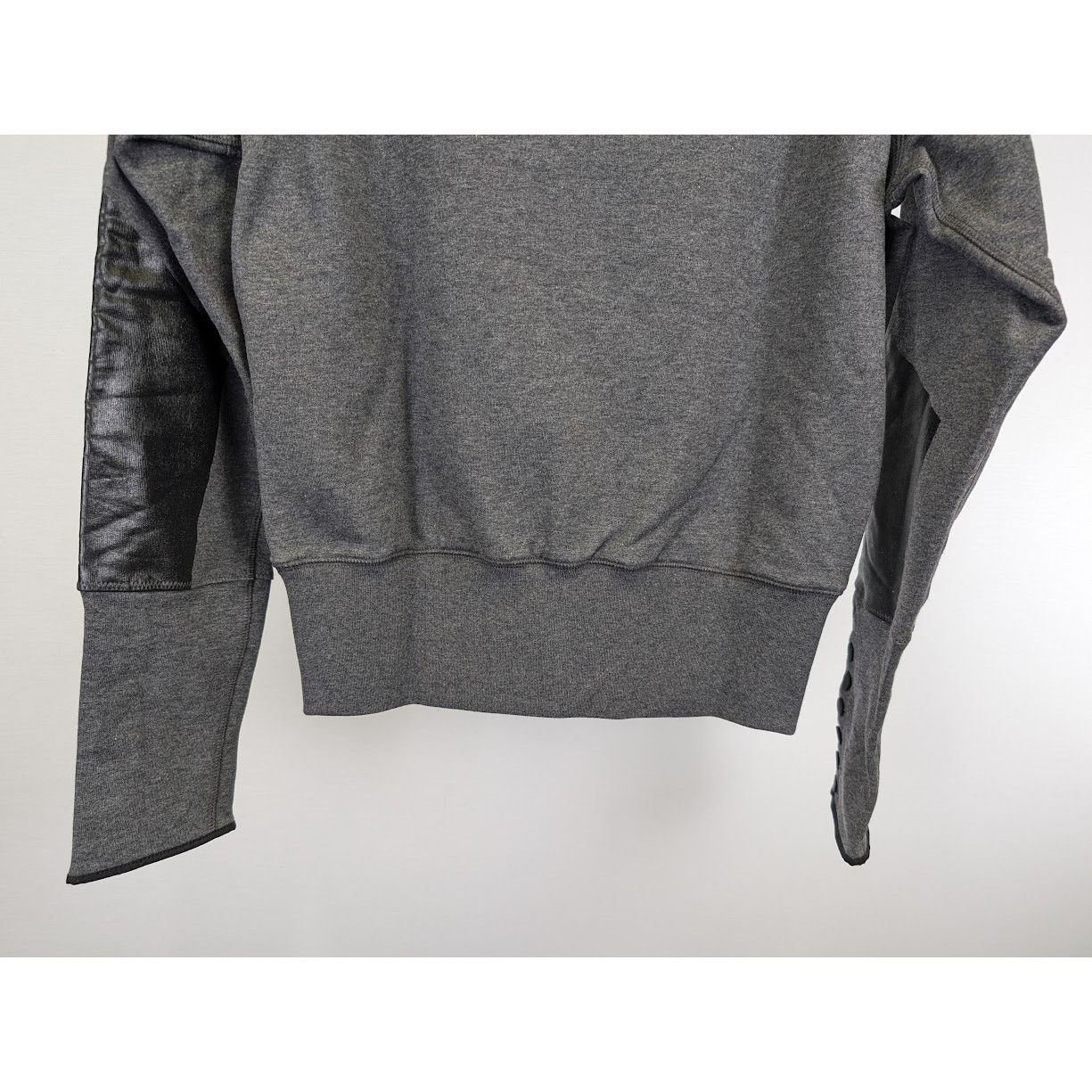 Alexander McQueen o1rshd1 Sweater / Jumper With Button Cuff in Gray Size US M / EU 48-50 / 2 - 15 Thumbnail