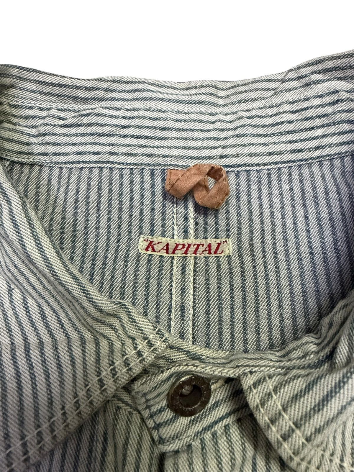 Kapital Kapital Liberty Hickoree Cactus Coverall Jacket Size US L / EU 52-54 / 3 - 6 Thumbnail