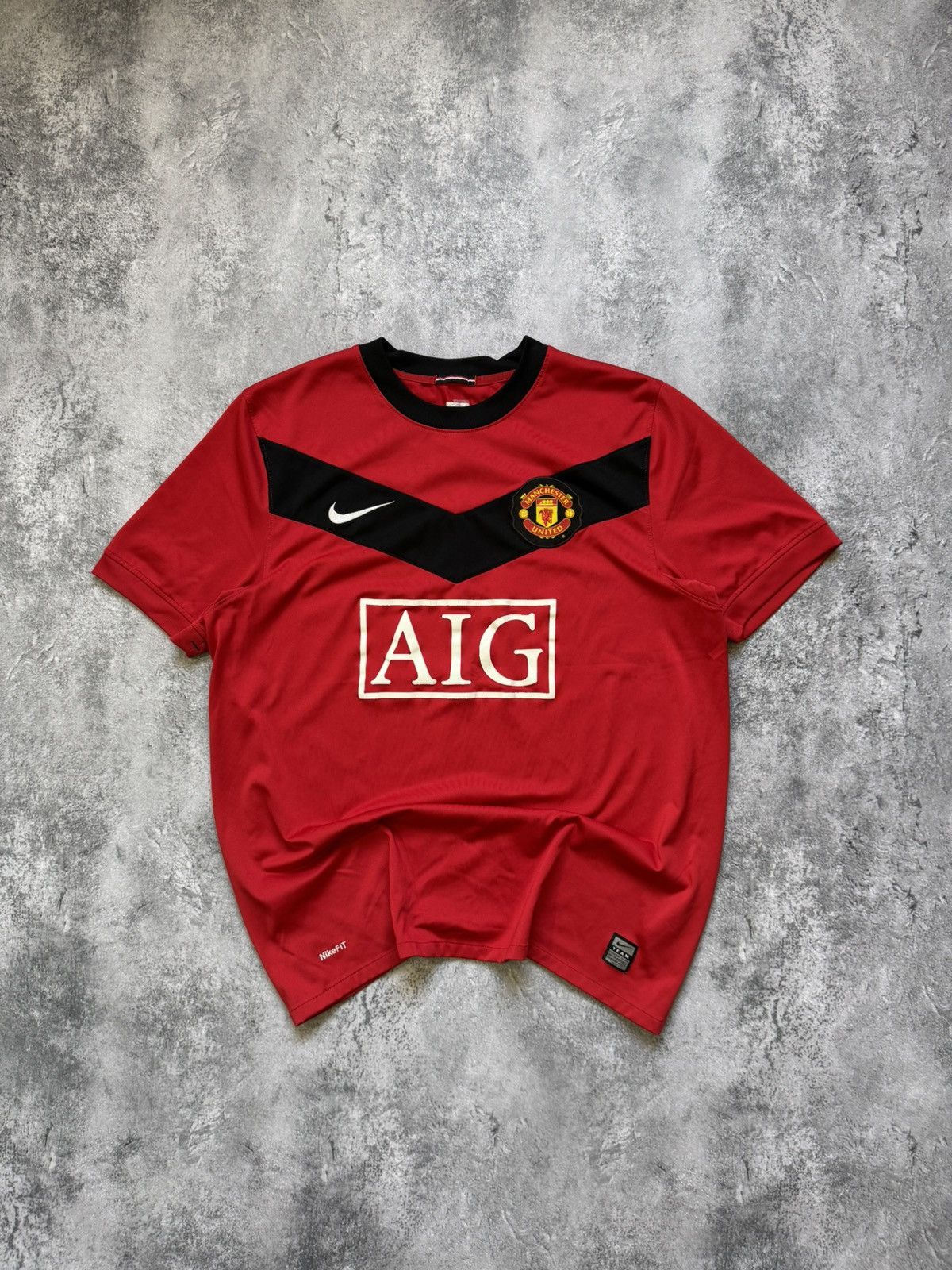 Nike Manchester united 2009 2010 Home Football Shirt Jersey