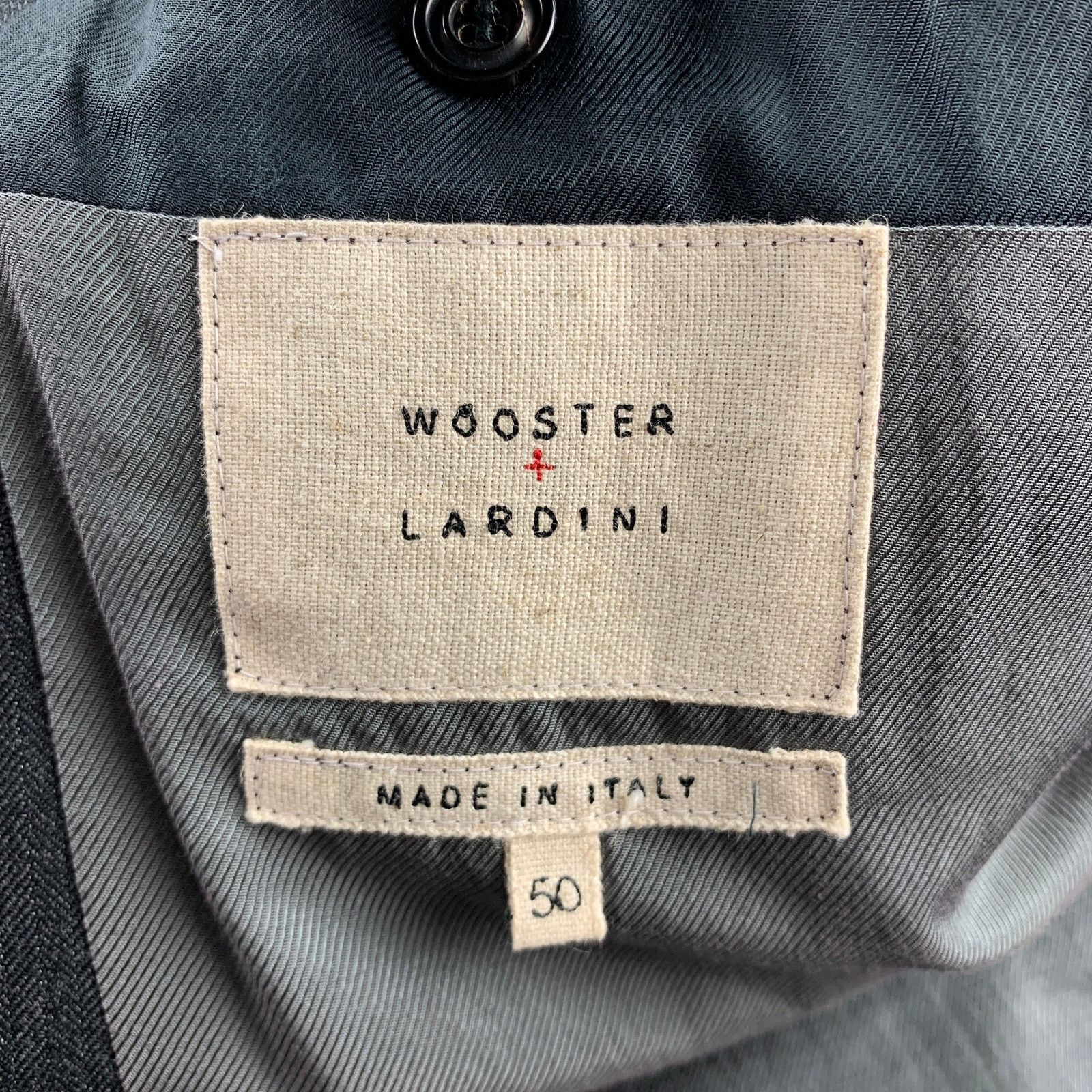 Lardini Size 40 Charcoal & Navy Mixed Fabrics Wool Sport Coat Size 40R - 7 Thumbnail