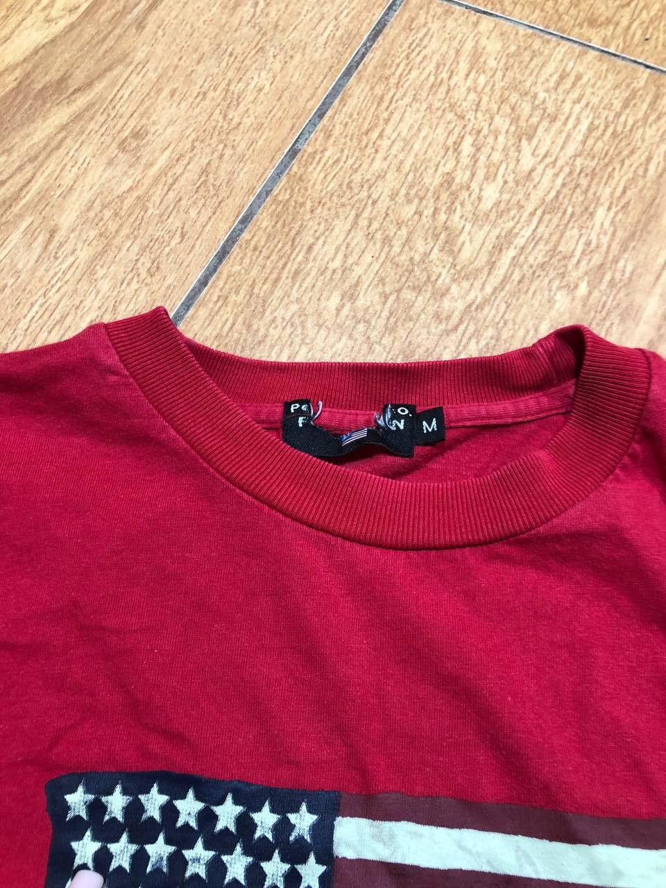 Polo Ralph Lauren Polo Ralph Lauren USA Flag T-Shirt VTG Single Stitch Size US M / EU 48-50 / 2 - 14 Thumbnail