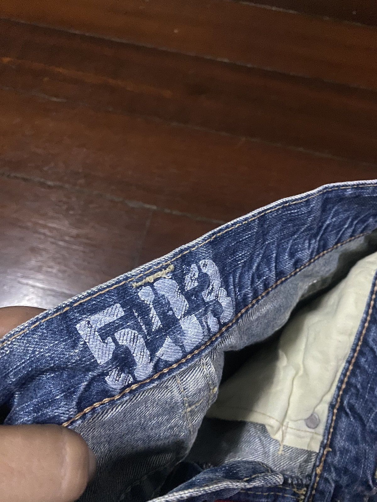 Edwin × If Six Was Nine × Japanese Brand FIRE 🔥 FLARE EDWIN 503 BLUE TRIP WIDE LEG BOOTCUT Size 32" / US 10 / IT 46 - 14 Thumbnail