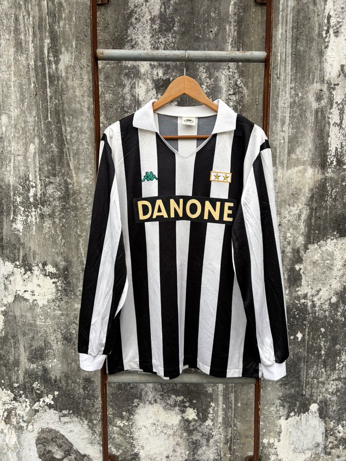 Kappa Vintage Juventus 1992/1994 Home FC Size US L / EU 52-54 / 3 - 1 Thumbnail
