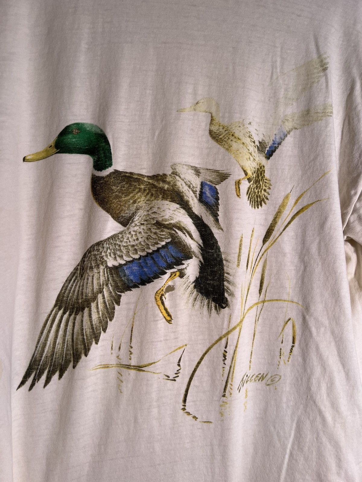 Vintage 90’s 2000’s Y2K Vintage T.S.F. Originals Duck Retro Shirt Size US L / EU 52-54 / 3 - 7 Thumbnail