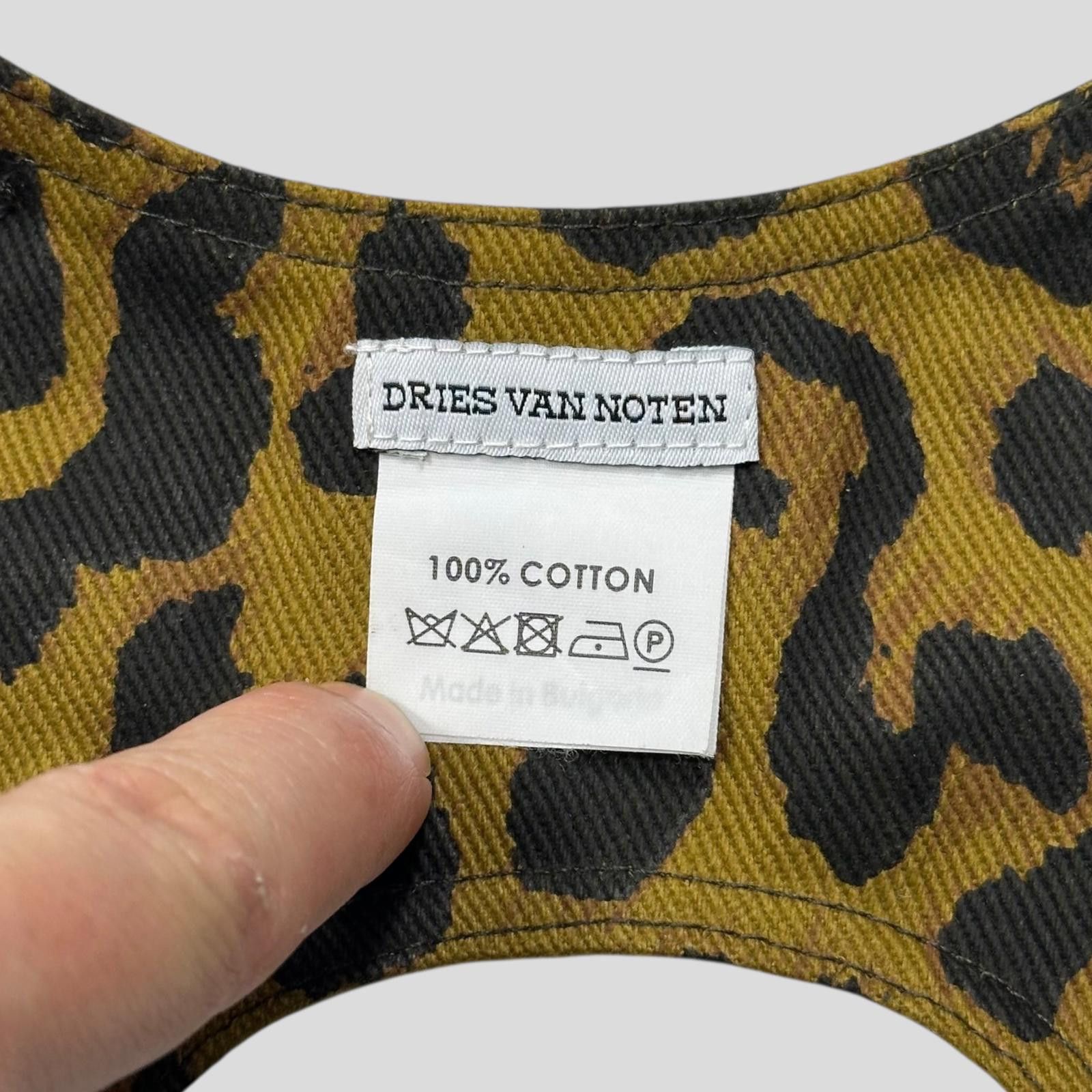 Dries Van Noten Dries Van Noten SS16 Cheetah Holster Suspender Harness Bag Size ONE SIZE - 6 Thumbnail