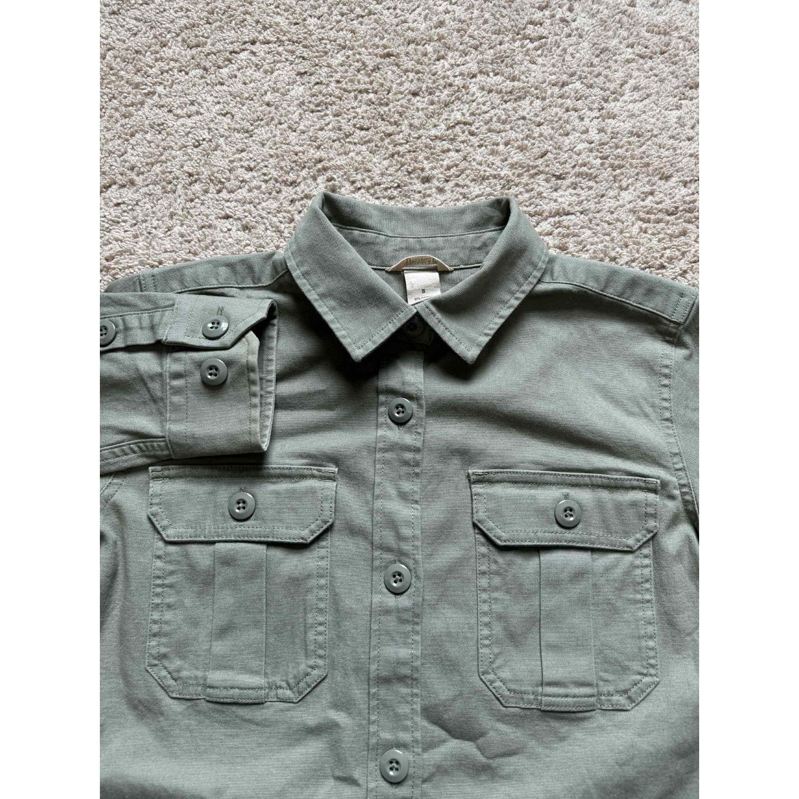 Duluth Trading Company Duluth Trading Co. Button-Up Shirt Green Men's Size S Size US S / EU 44-46 / 1 - 5 Thumbnail