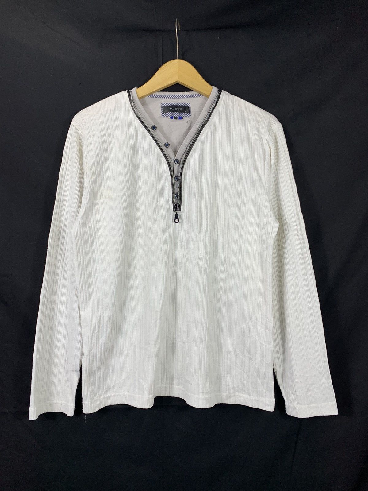 14th Addiction SICK NOTA BENE DOUBLE LAYER LONG SLEEVE IFSIXWASNINE PUNK Size US L / EU 52-54 / 3 - 1 Thumbnail