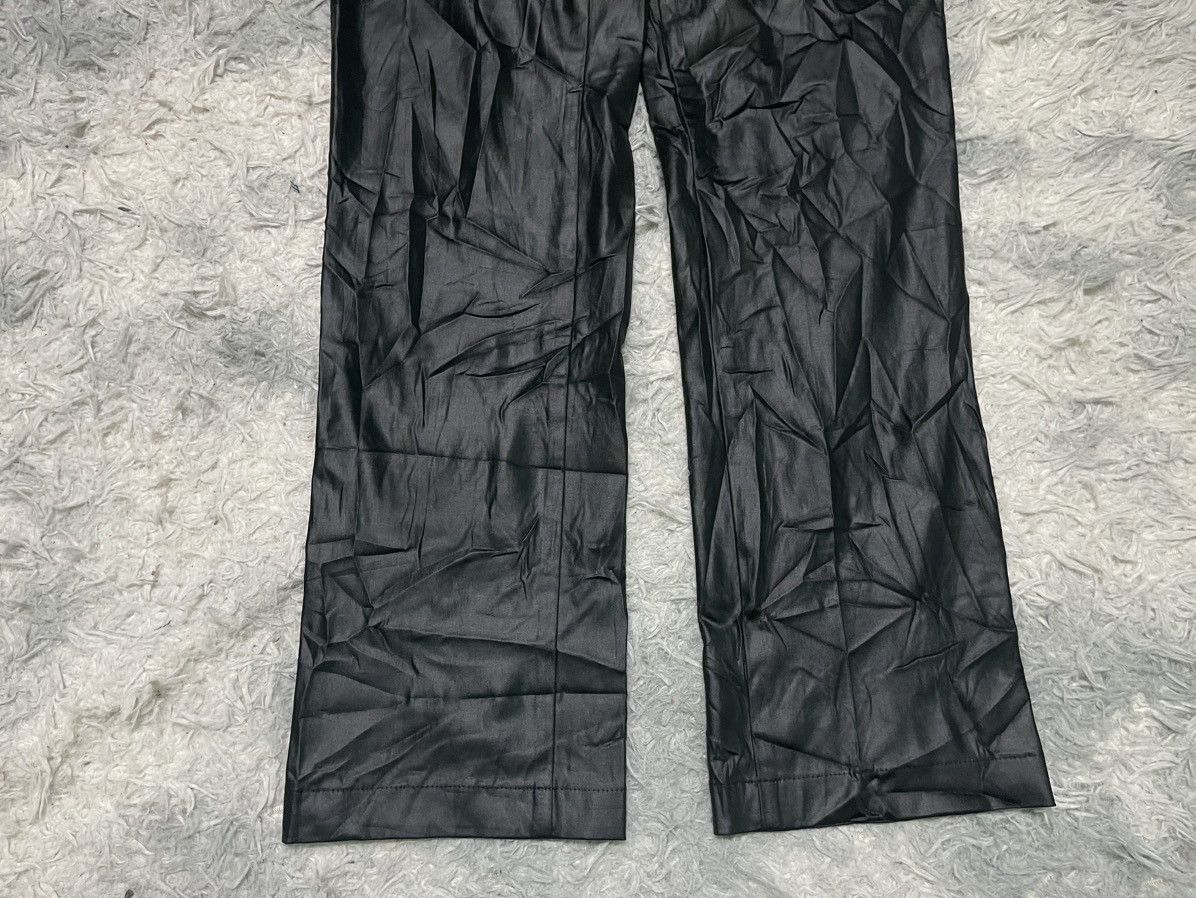 Gaultier Homme Objet 2000s JEAN PAUL GAULTIER SYNTHETIC LEATHER PANT RARE Size 28" / US 6 / IT 42 - 3 Thumbnail
