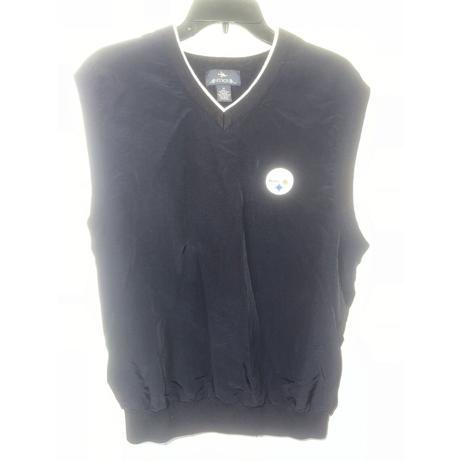 Antigua Antigua Pittsburgh Steelers Vest Men's Medium Vintage Jacket Size US M / EU 48-50 / 2 - 1 Thumbnail