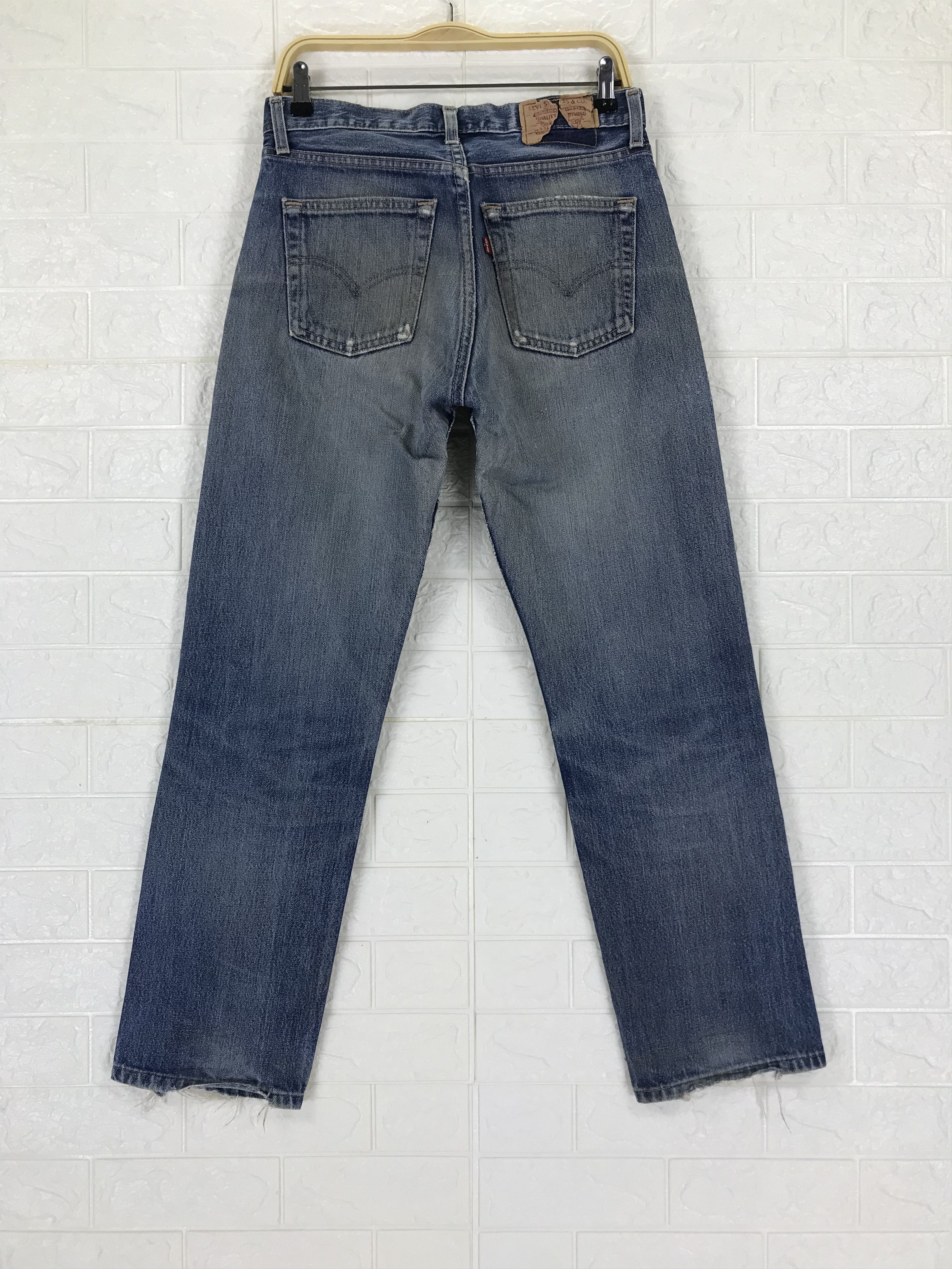 Levi's Vintage Levi's 501 Mud Wash Jeans Distressed Denim Size US 31 - 5 Thumbnail