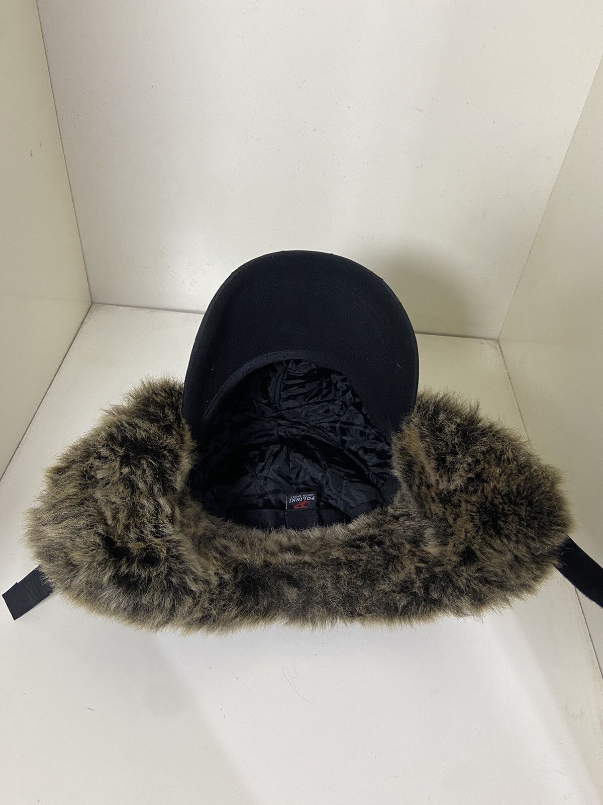 Japanese Brand polini union fuzzy ushanka warm golf hat Size ONE SIZE - 1 Thumbnail
