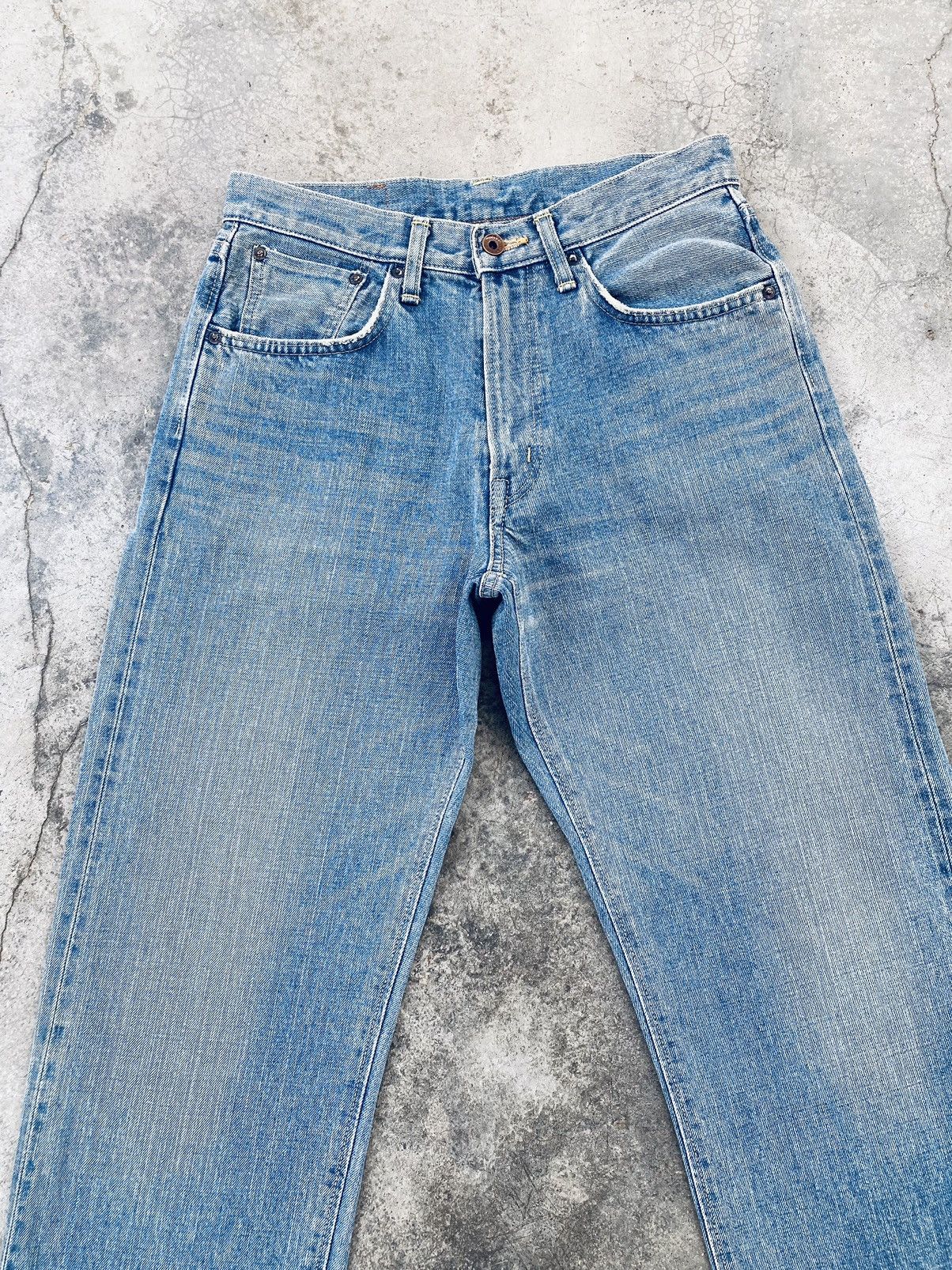 Edwin Vintage Edwin 505z Orange Tag Selvedge Denim Pants Size US 30 / EU 46 - 4 Thumbnail