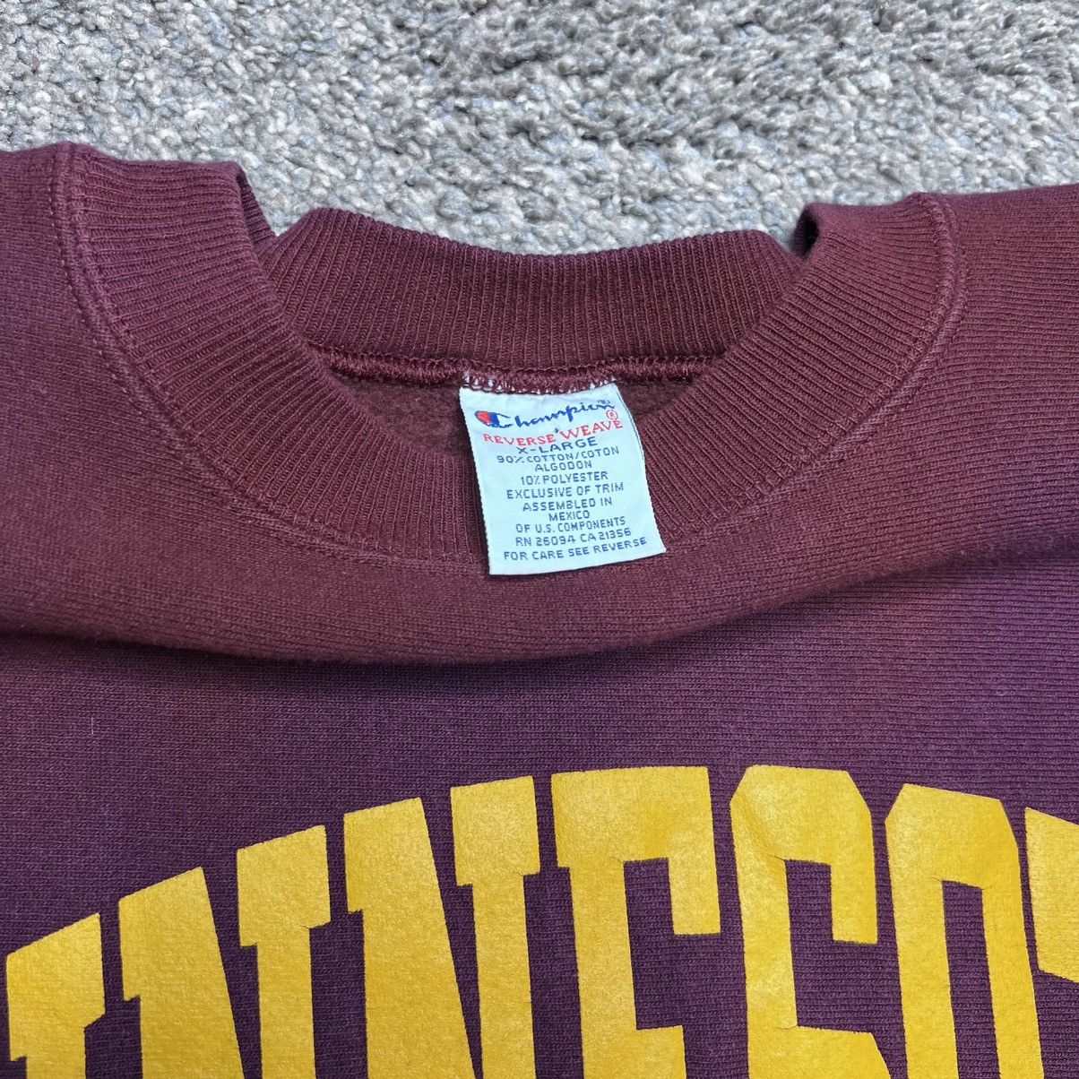 Champion 2000s Minnesota Gophers Champion Reverse Weave Sweatshirt Size US XL / EU 56 / 4 - 3 Thumbnail