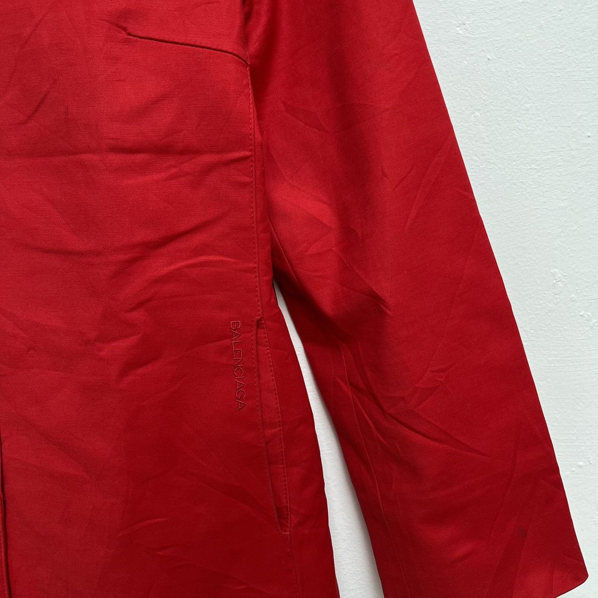 Balenciaga × Vintage Luxury Coat Jacket Balenciaga Script Logo Women's Size M / US 6-8 / IT 42-44 - 6 Thumbnail