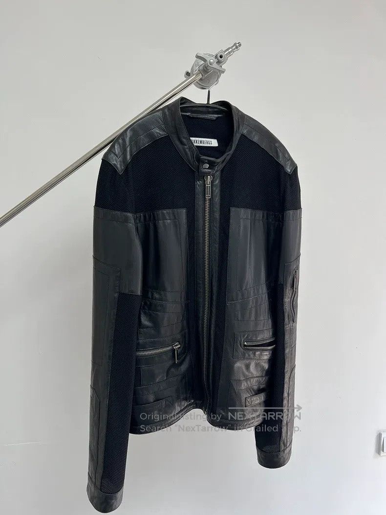 Dries Van Noten DRIES VAN NOTEN Patchwork Mesh Zipper Jacket Size US M / EU 48-50 / 2 - 2 Thumbnail