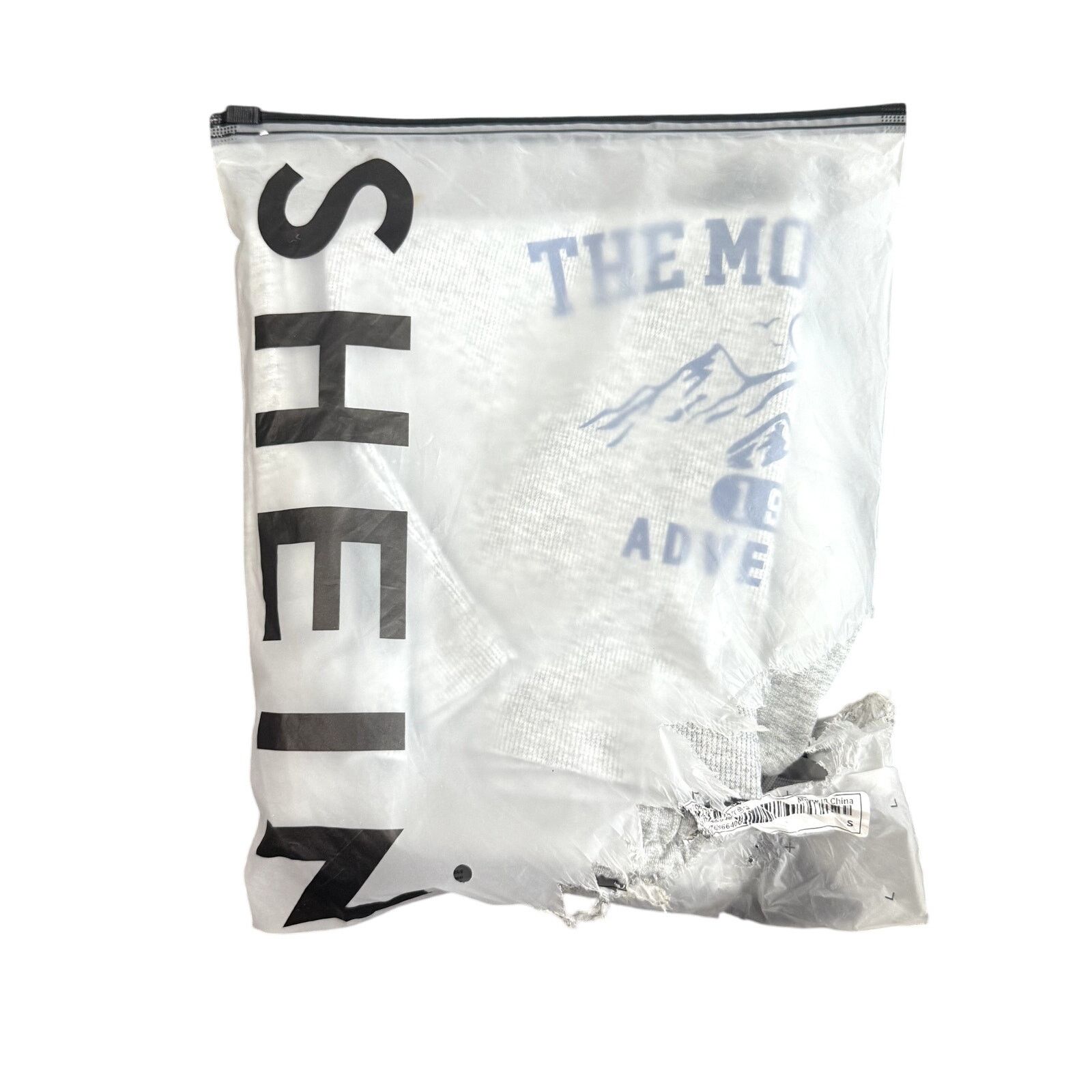 Shein 2 Piece Crop Top and Sweatshort Graphic Mountains Set Size 27" / US 4 / IT 40 - 3 Thumbnail