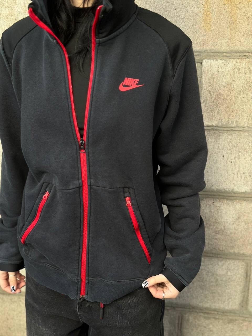 Nike VTG Nike Zip Hoodie Tech Fleece Size M Y2K 00s USA Hype Size US M / EU 48-50 / 2 - 6 Thumbnail